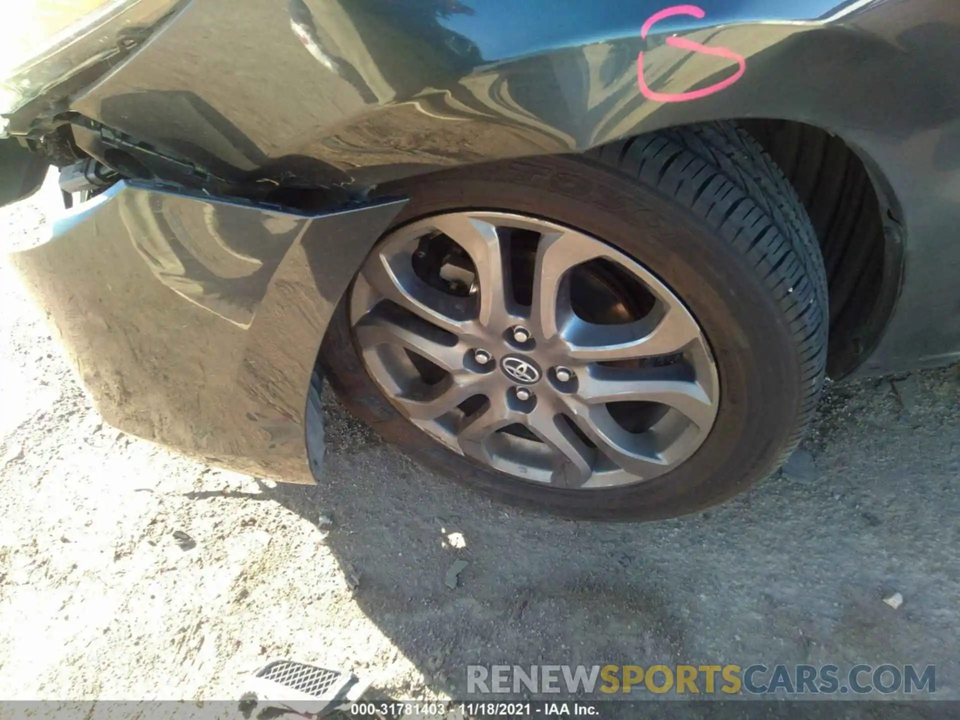 12 Photograph of a damaged car 3MYDLBJV9LY705373 TOYOTA YARIS HATCHBACK 2020