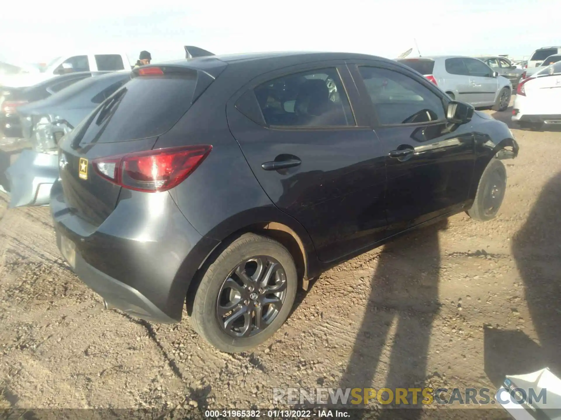 4 Photograph of a damaged car 3MYDLBJV9LY706216 TOYOTA YARIS HATCHBACK 2020