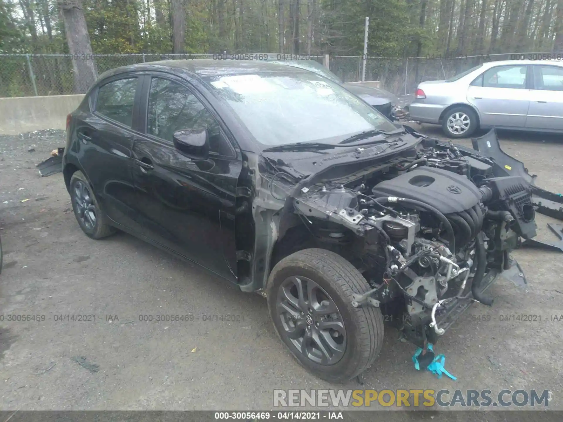 1 Photograph of a damaged car 3MYDLBJV9LY706376 TOYOTA YARIS HATCHBACK 2020