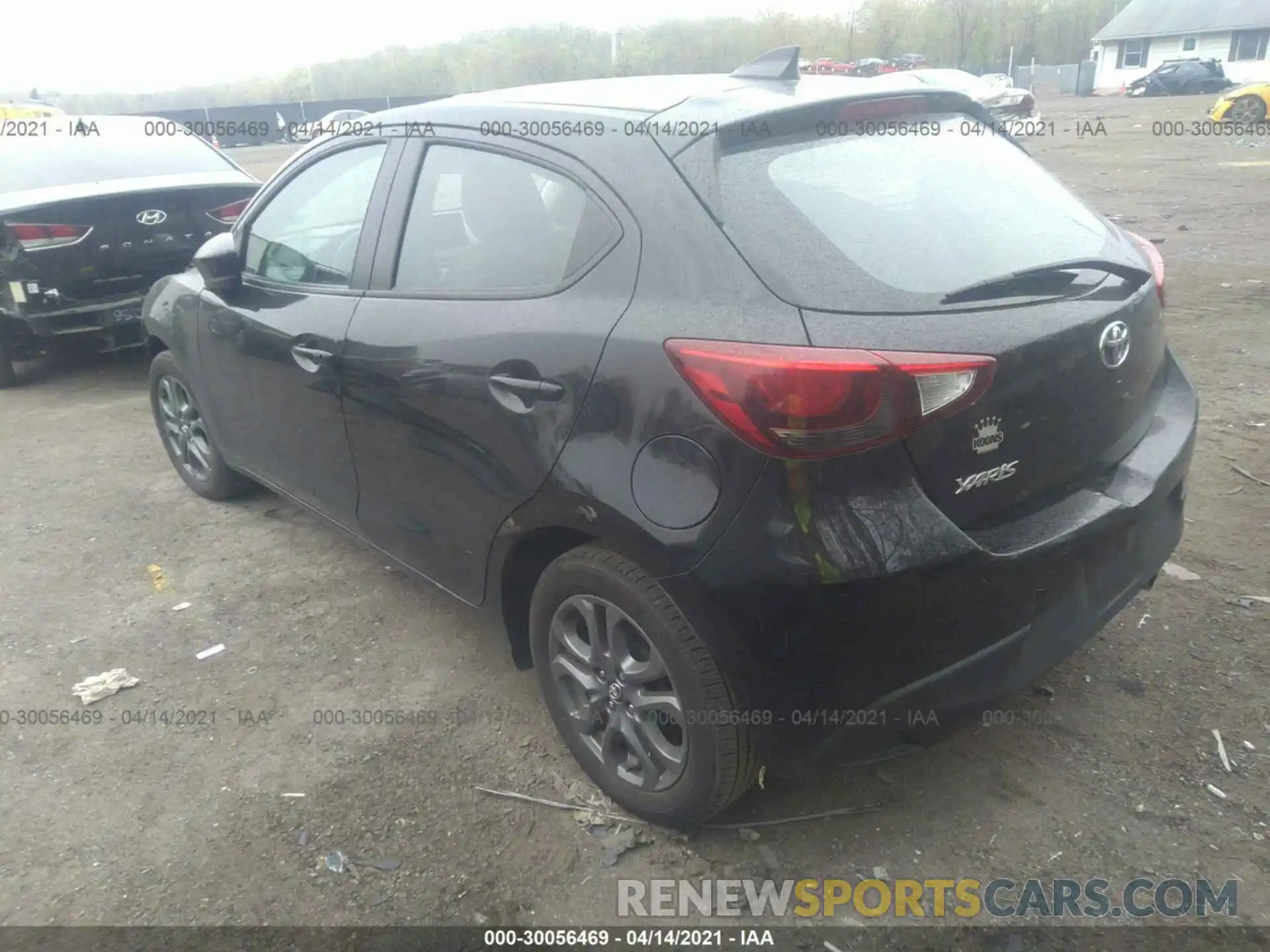 3 Photograph of a damaged car 3MYDLBJV9LY706376 TOYOTA YARIS HATCHBACK 2020