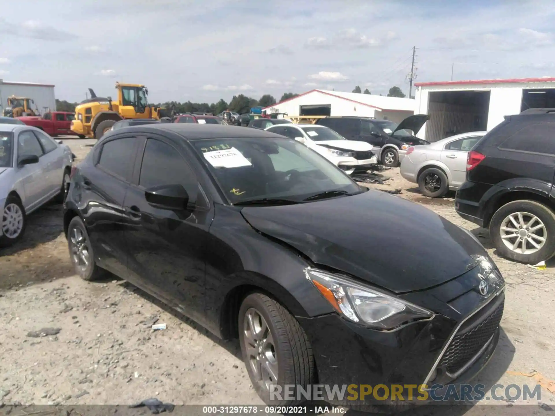 1 Photograph of a damaged car 3MYDLBJV9LY707866 TOYOTA YARIS HATCHBACK 2020