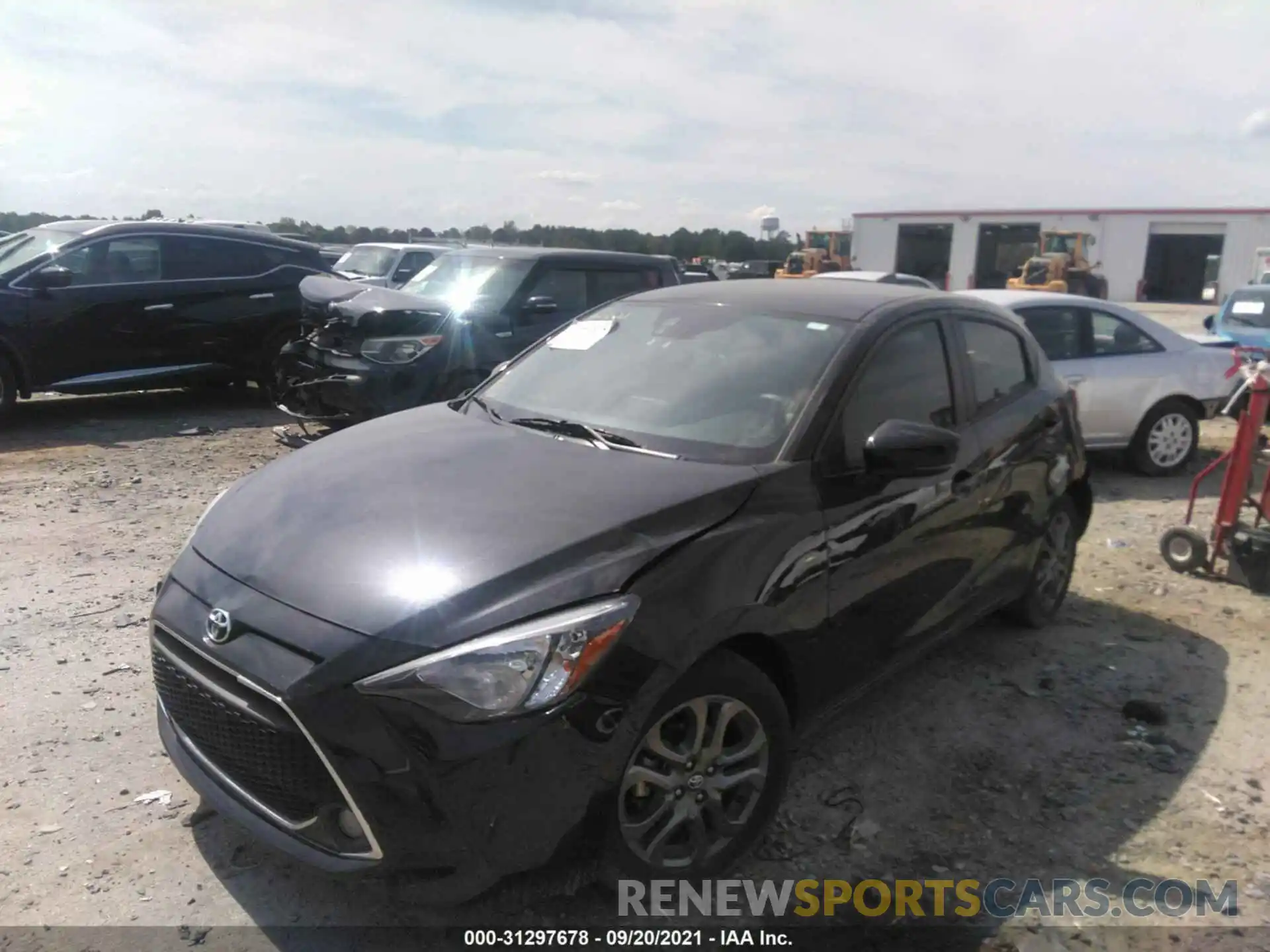 2 Photograph of a damaged car 3MYDLBJV9LY707866 TOYOTA YARIS HATCHBACK 2020