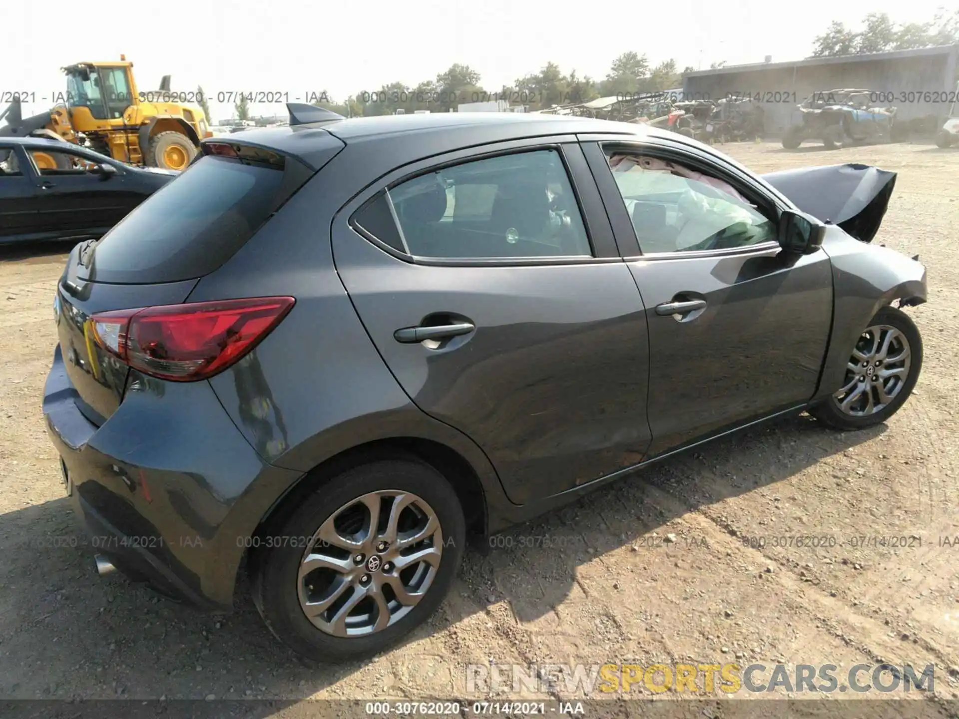 4 Photograph of a damaged car 3MYDLBJVXLY709478 TOYOTA YARIS HATCHBACK 2020