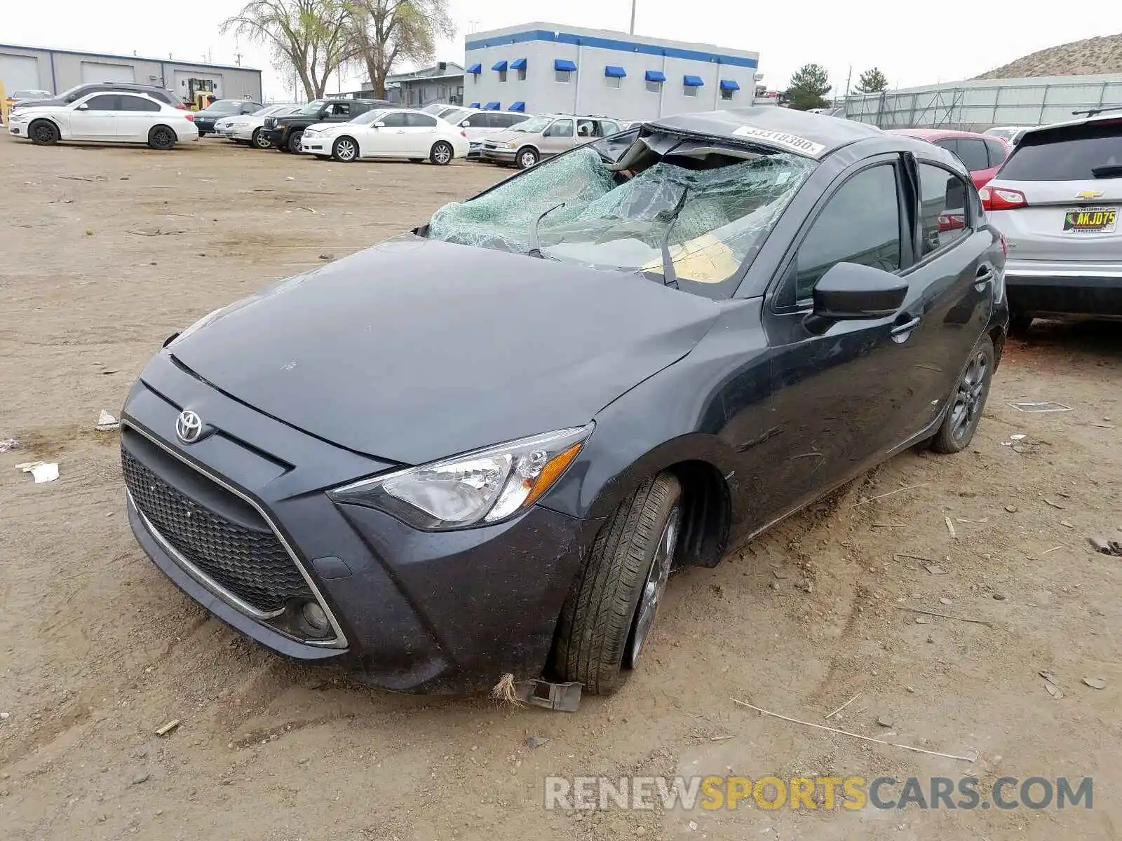 2 Photograph of a damaged car 3MYDLBJV5LY702468 TOYOTA YARIS LE 2020