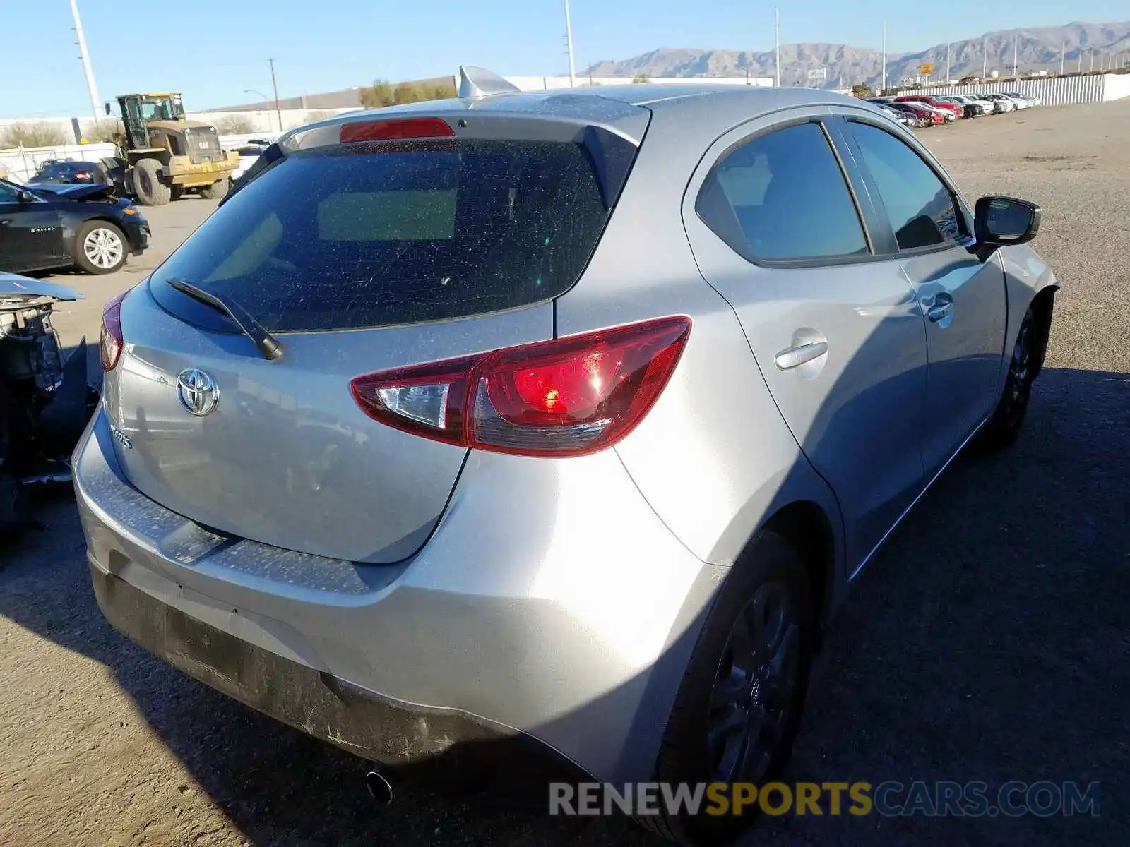 4 Photograph of a damaged car 3MYDLBJV6LY711034 TOYOTA YARIS LE 2020