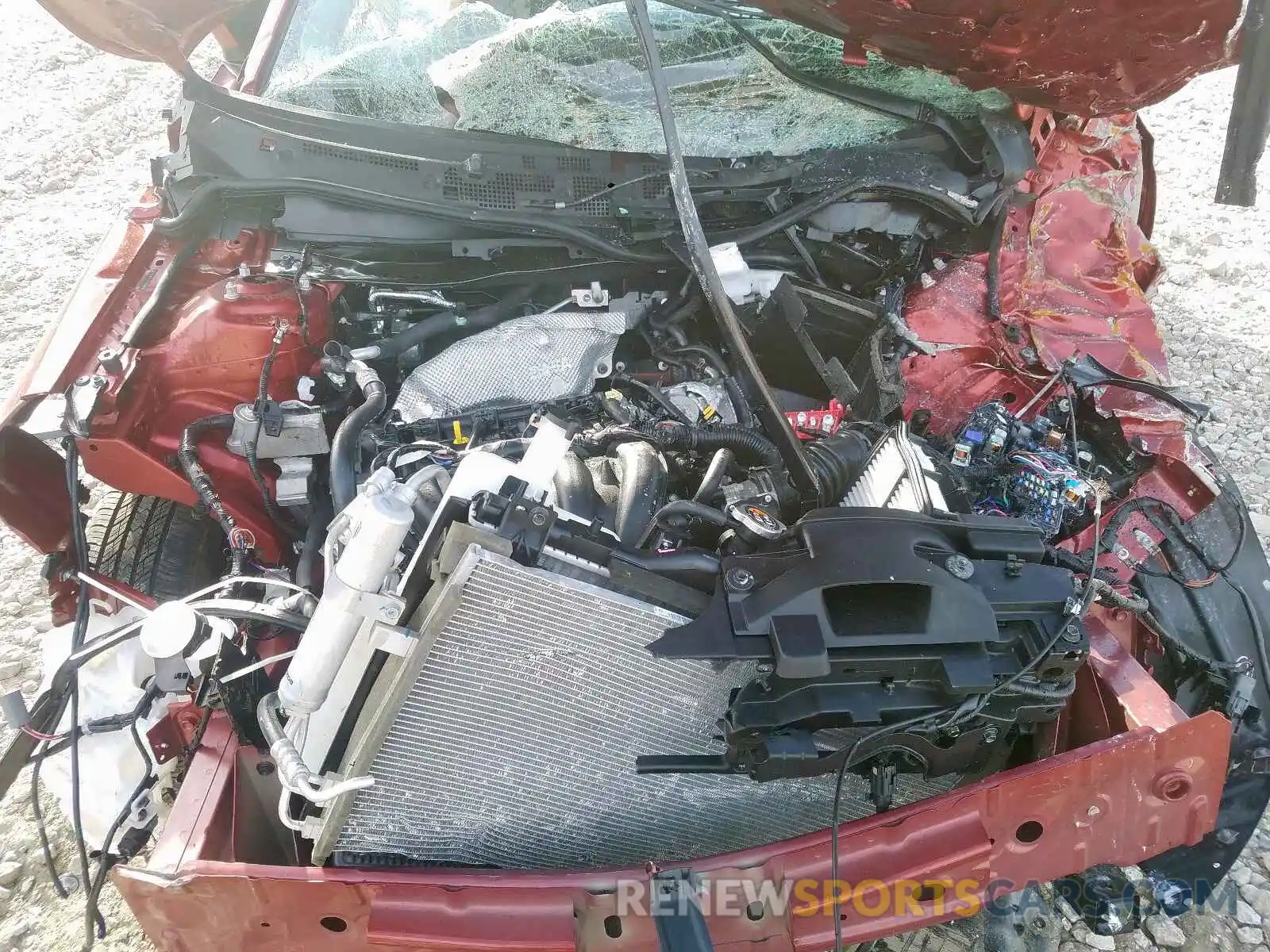 7 Photograph of a damaged car 3MYDLBJV7LY705999 TOYOTA YARIS LE 2020
