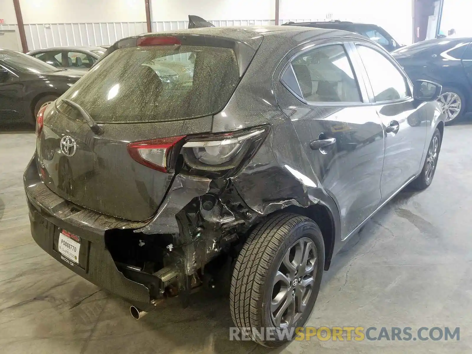 4 Photograph of a damaged car 3MYDLBJV9LY704949 TOYOTA YARIS LE 2020