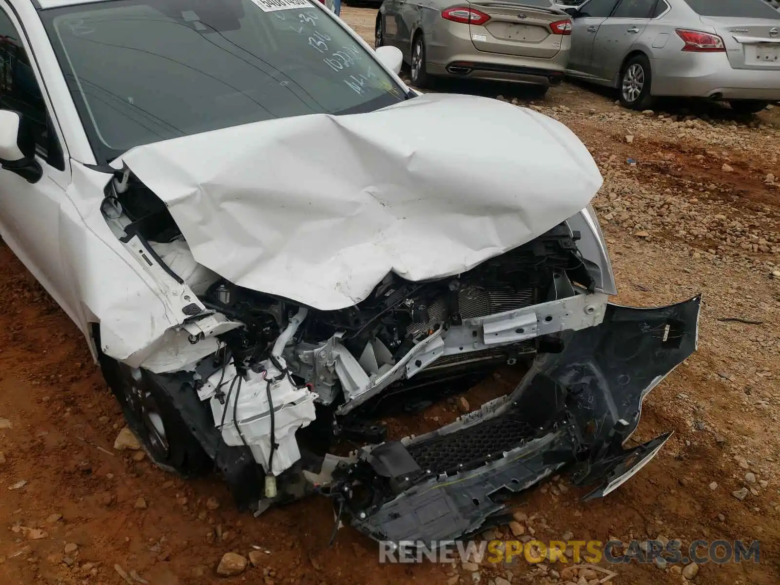 9 Photograph of a damaged car 3MYDLBJVXLY701316 TOYOTA YARIS LE 2020