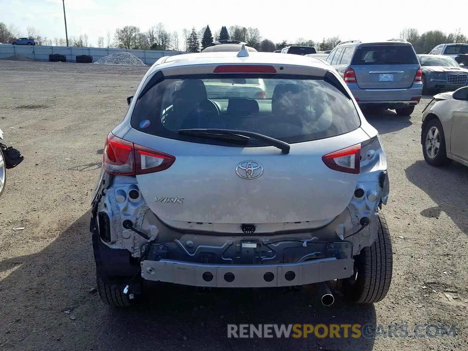 9 Photograph of a damaged car 3MYDLBJVXLY703762 TOYOTA YARIS LE 2020