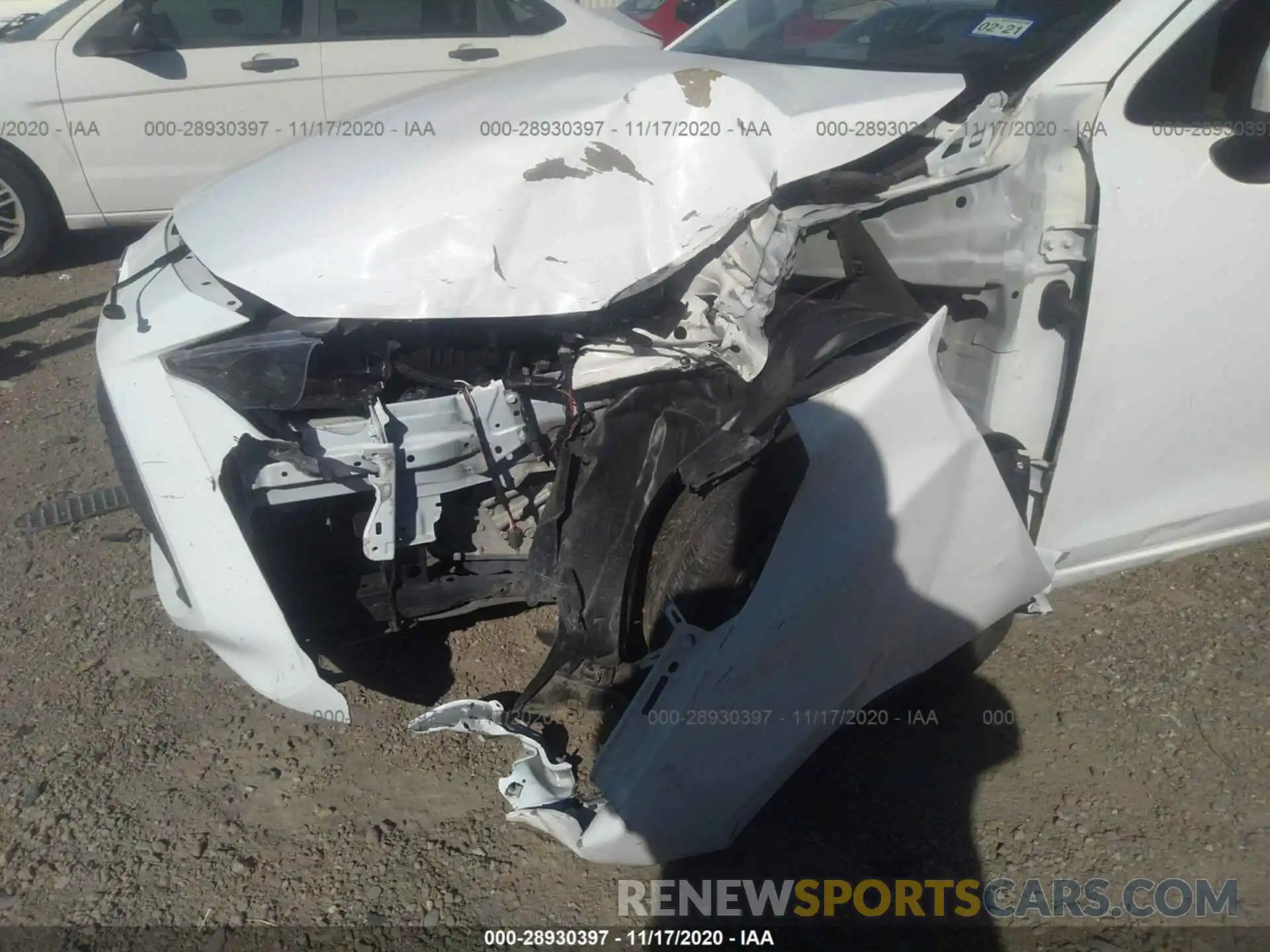 6 Photograph of a damaged car 3MYDLBYV0KY500898 TOYOTA YARIS SEDAN 2019