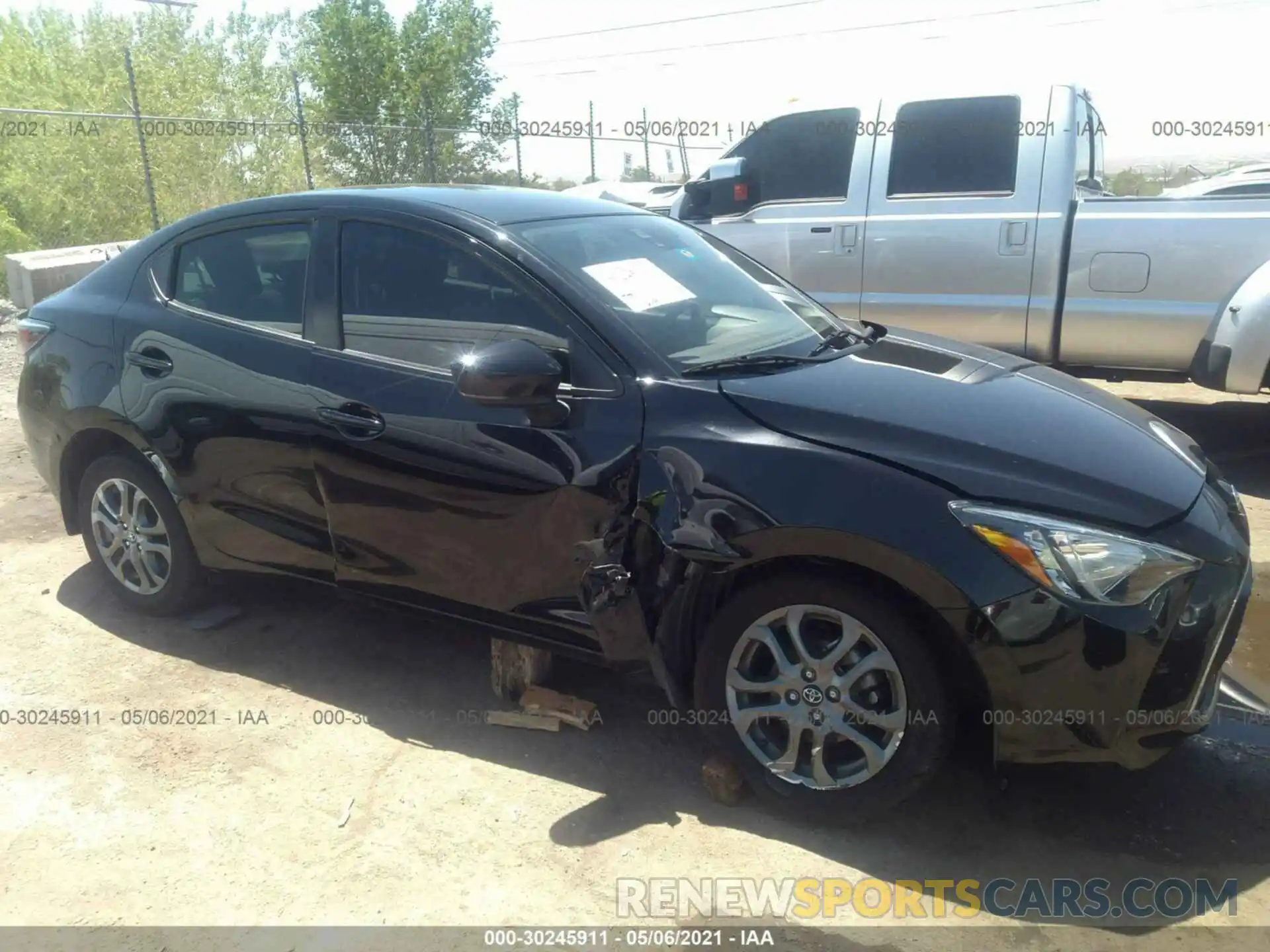 6 Photograph of a damaged car 3MYDLBYV0KY501419 TOYOTA YARIS SEDAN 2019