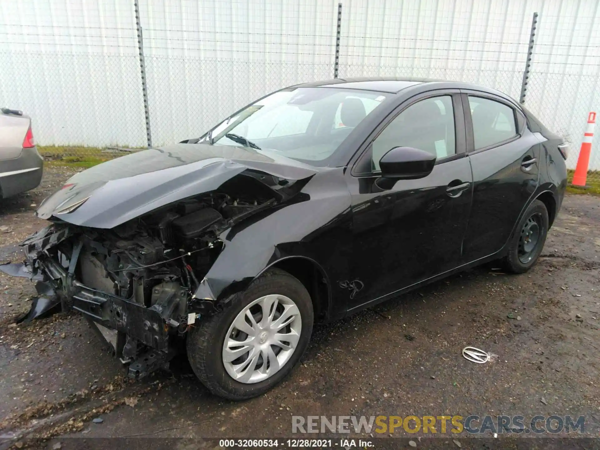 2 Photograph of a damaged car 3MYDLBYV0KY502764 TOYOTA YARIS SEDAN 2019