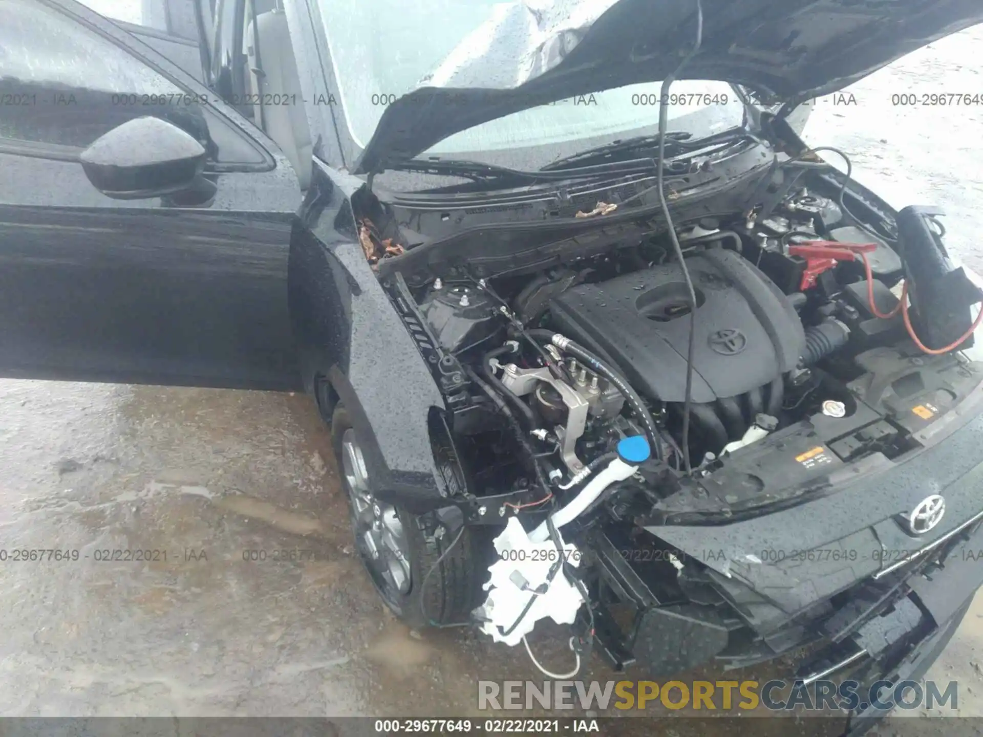 6 Photograph of a damaged car 3MYDLBYV0KY505163 TOYOTA YARIS SEDAN 2019