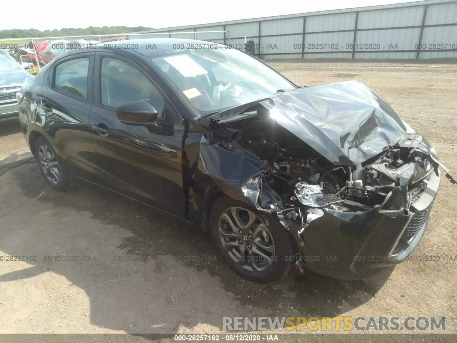 1 Photograph of a damaged car 3MYDLBYV0KY506040 TOYOTA YARIS SEDAN 2019