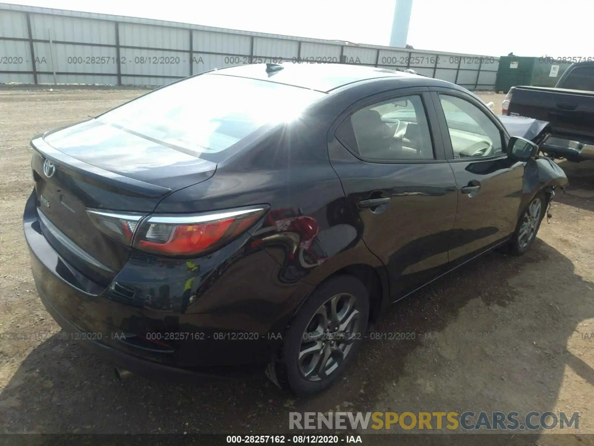 4 Photograph of a damaged car 3MYDLBYV0KY506040 TOYOTA YARIS SEDAN 2019