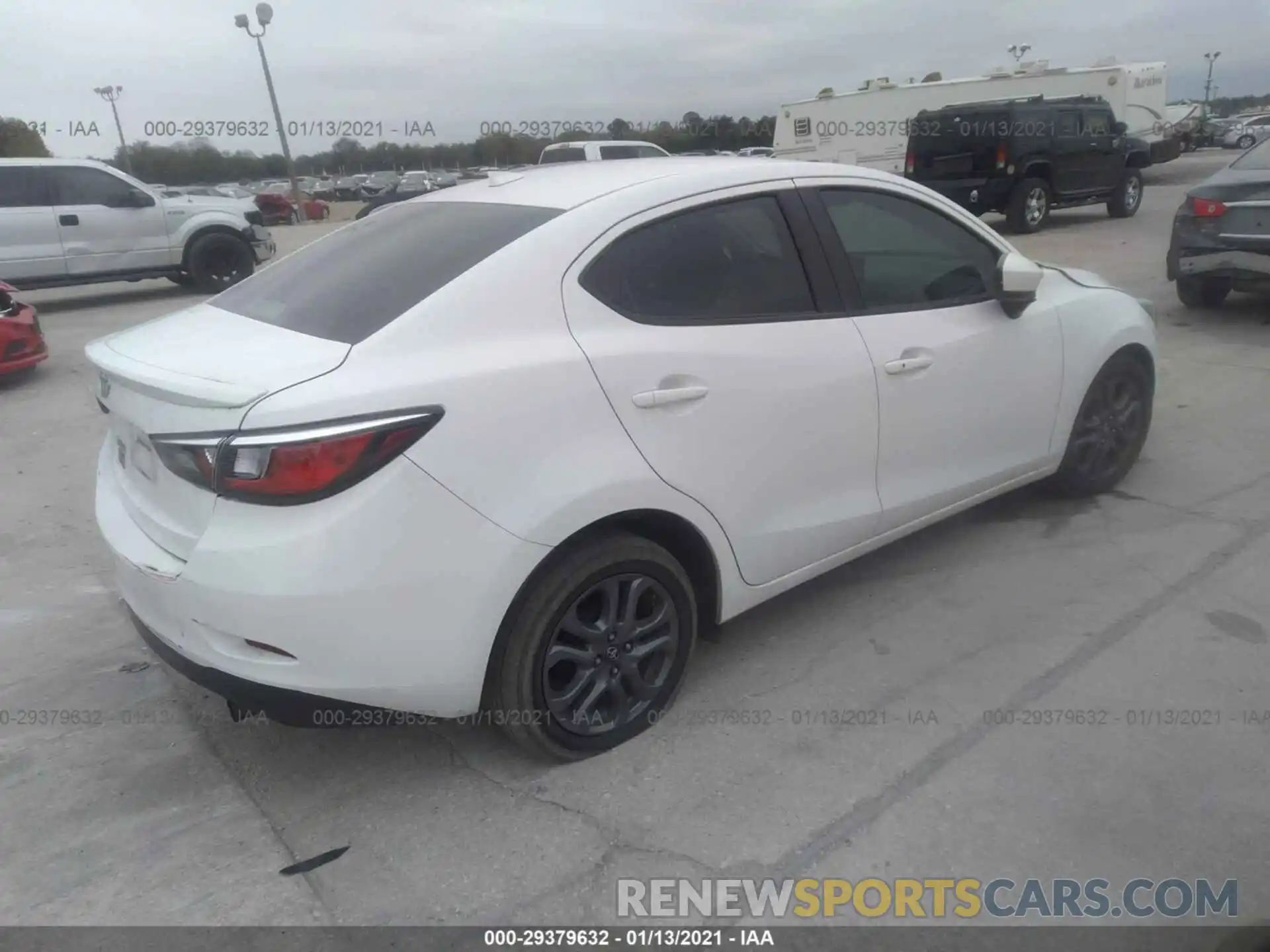 4 Photograph of a damaged car 3MYDLBYV0KY506233 TOYOTA YARIS SEDAN 2019