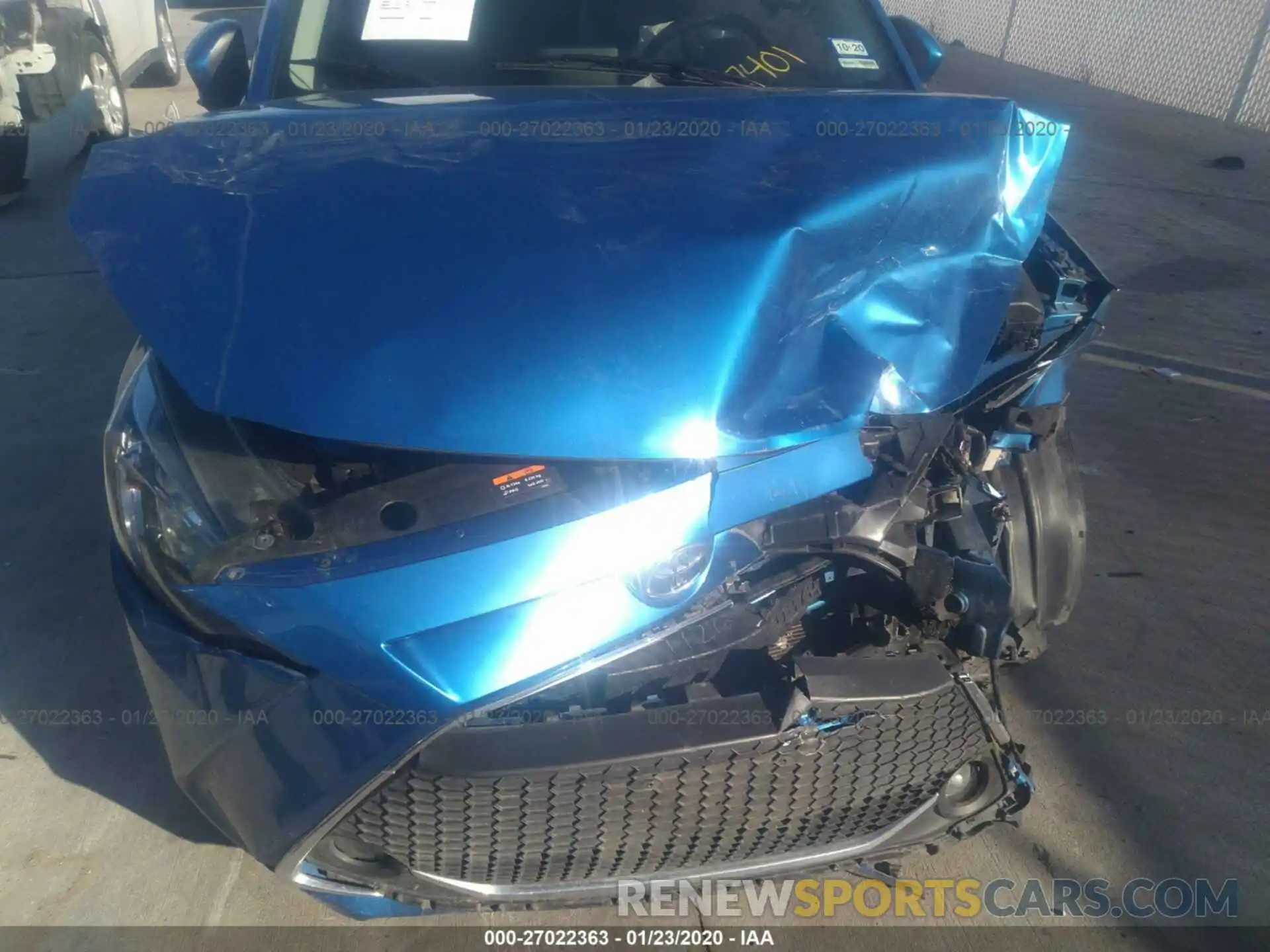 6 Photograph of a damaged car 3MYDLBYV0KY507401 TOYOTA YARIS SEDAN 2019