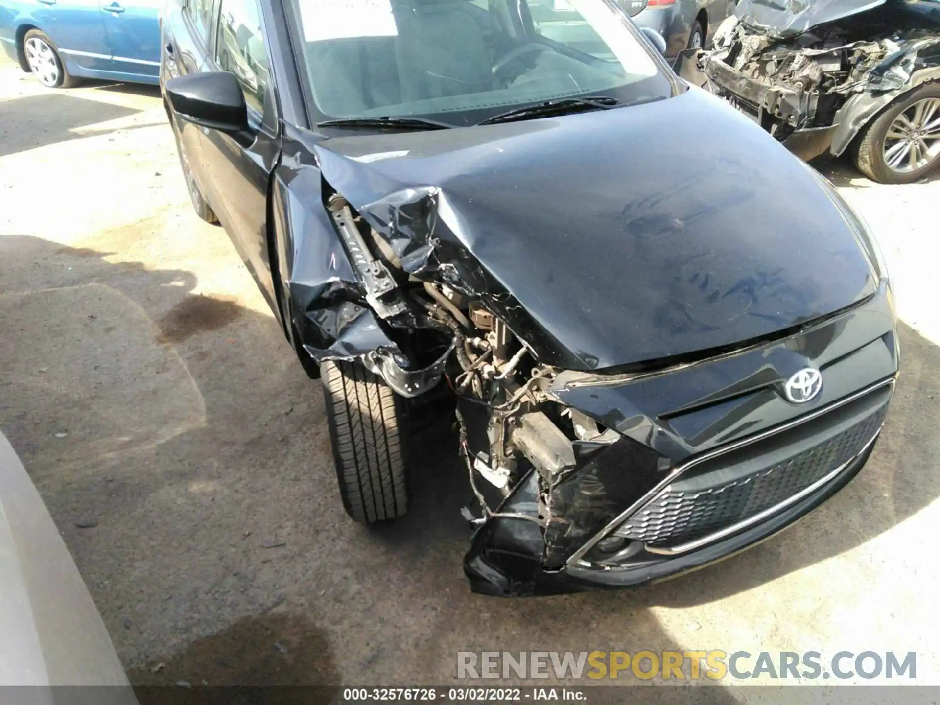 6 Photograph of a damaged car 3MYDLBYV0KY507463 TOYOTA YARIS SEDAN 2019