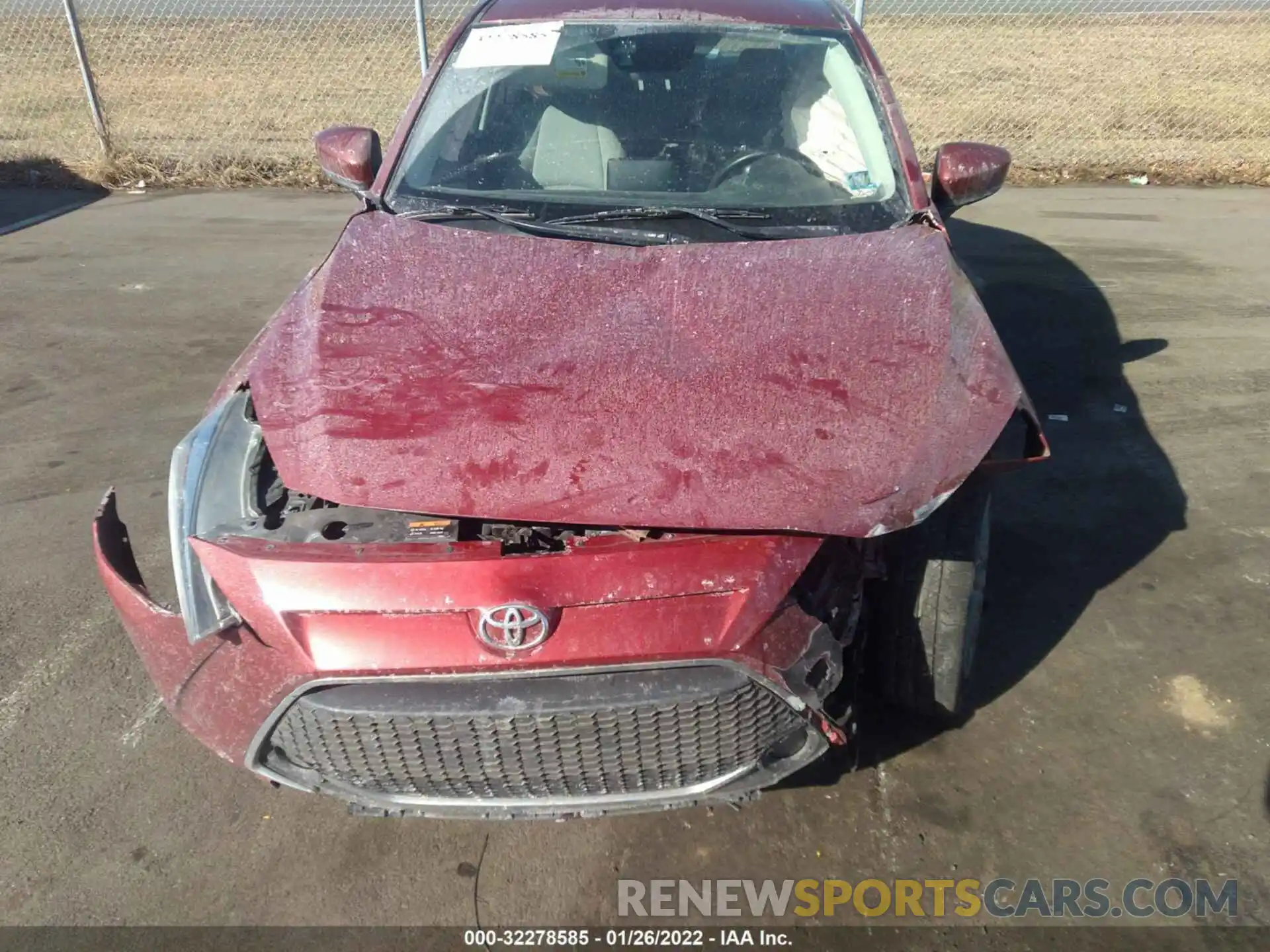 6 Photograph of a damaged car 3MYDLBYV0KY511898 TOYOTA YARIS SEDAN 2019