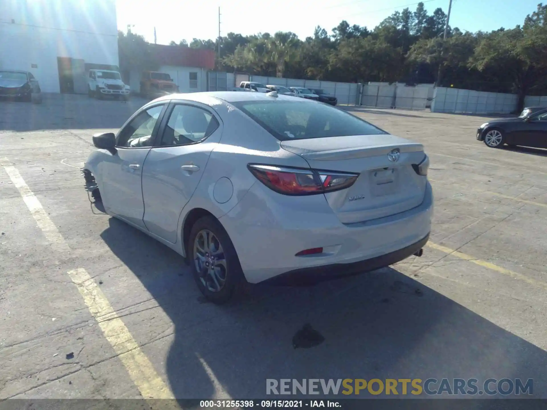 3 Photograph of a damaged car 3MYDLBYV0KY515787 TOYOTA YARIS SEDAN 2019