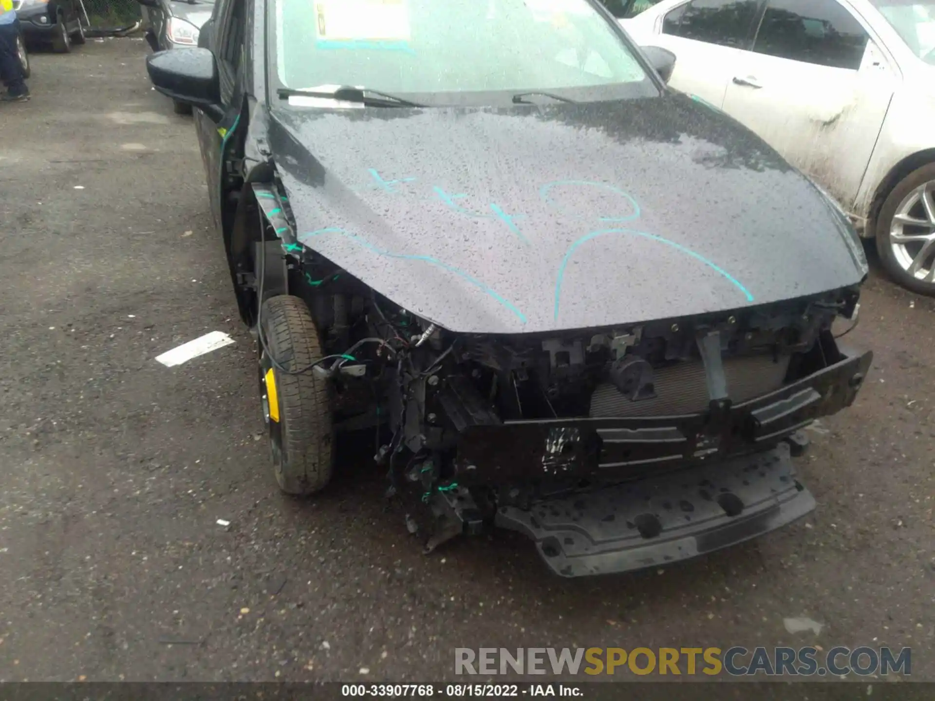 6 Photograph of a damaged car 3MYDLBYV0KY516681 TOYOTA YARIS SEDAN 2019