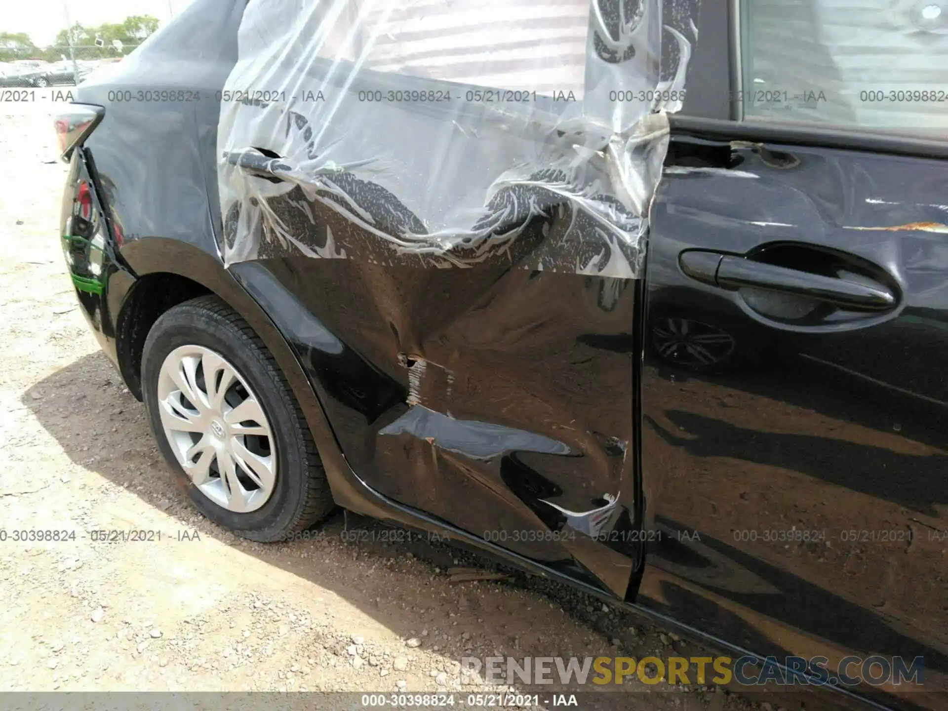 6 Photograph of a damaged car 3MYDLBYV0KY517880 TOYOTA YARIS SEDAN 2019