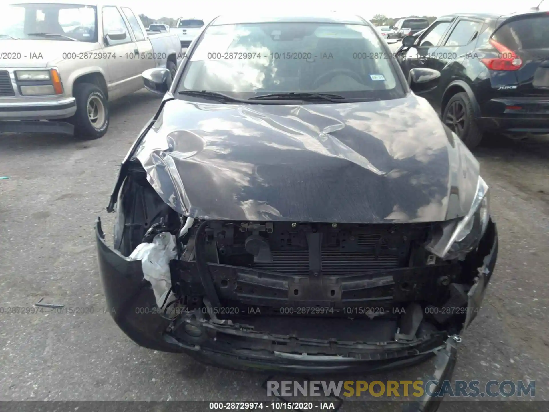 6 Photograph of a damaged car 3MYDLBYV0KY520827 TOYOTA YARIS SEDAN 2019