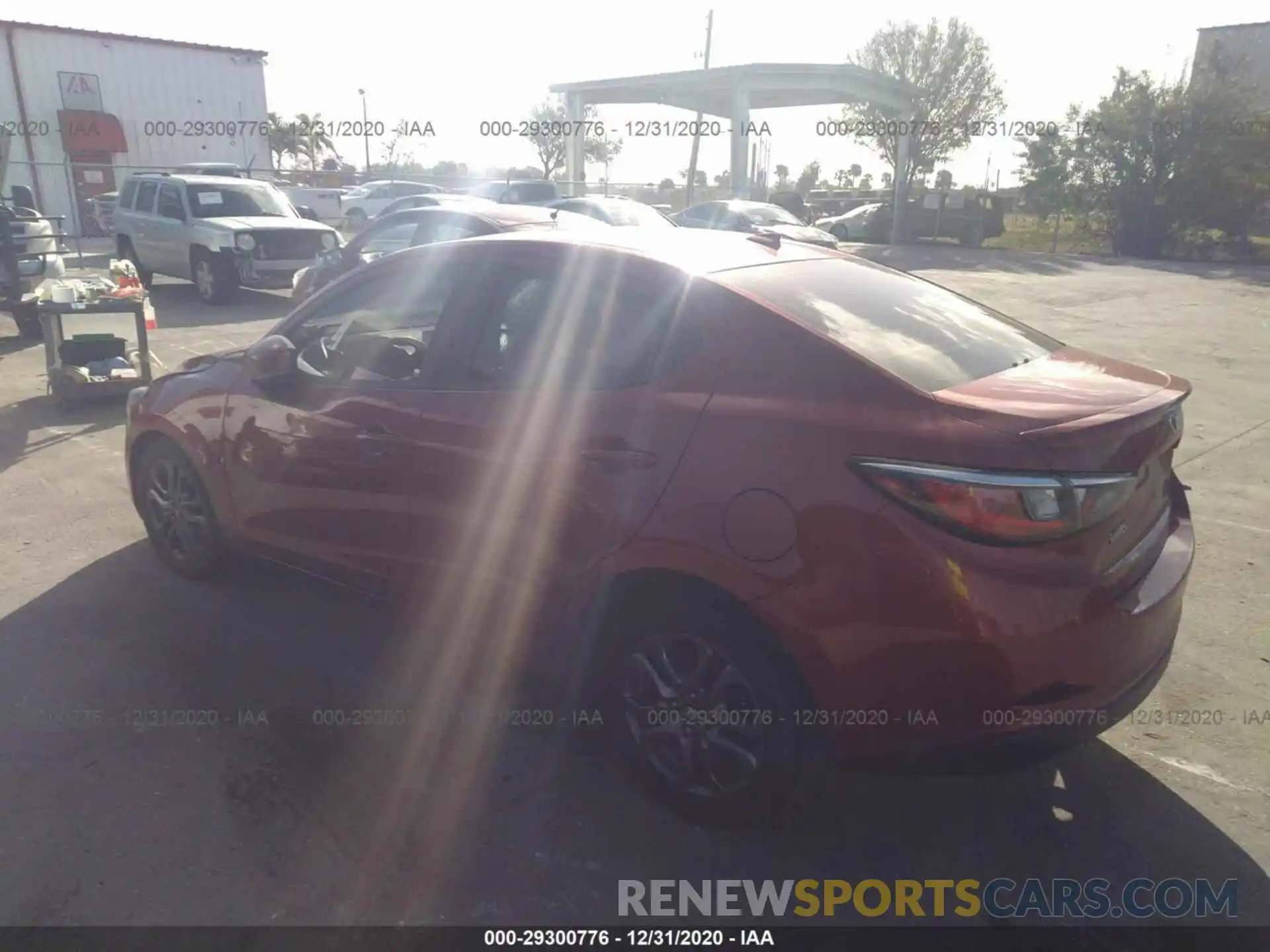 3 Photograph of a damaged car 3MYDLBYV0KY521833 TOYOTA YARIS SEDAN 2019