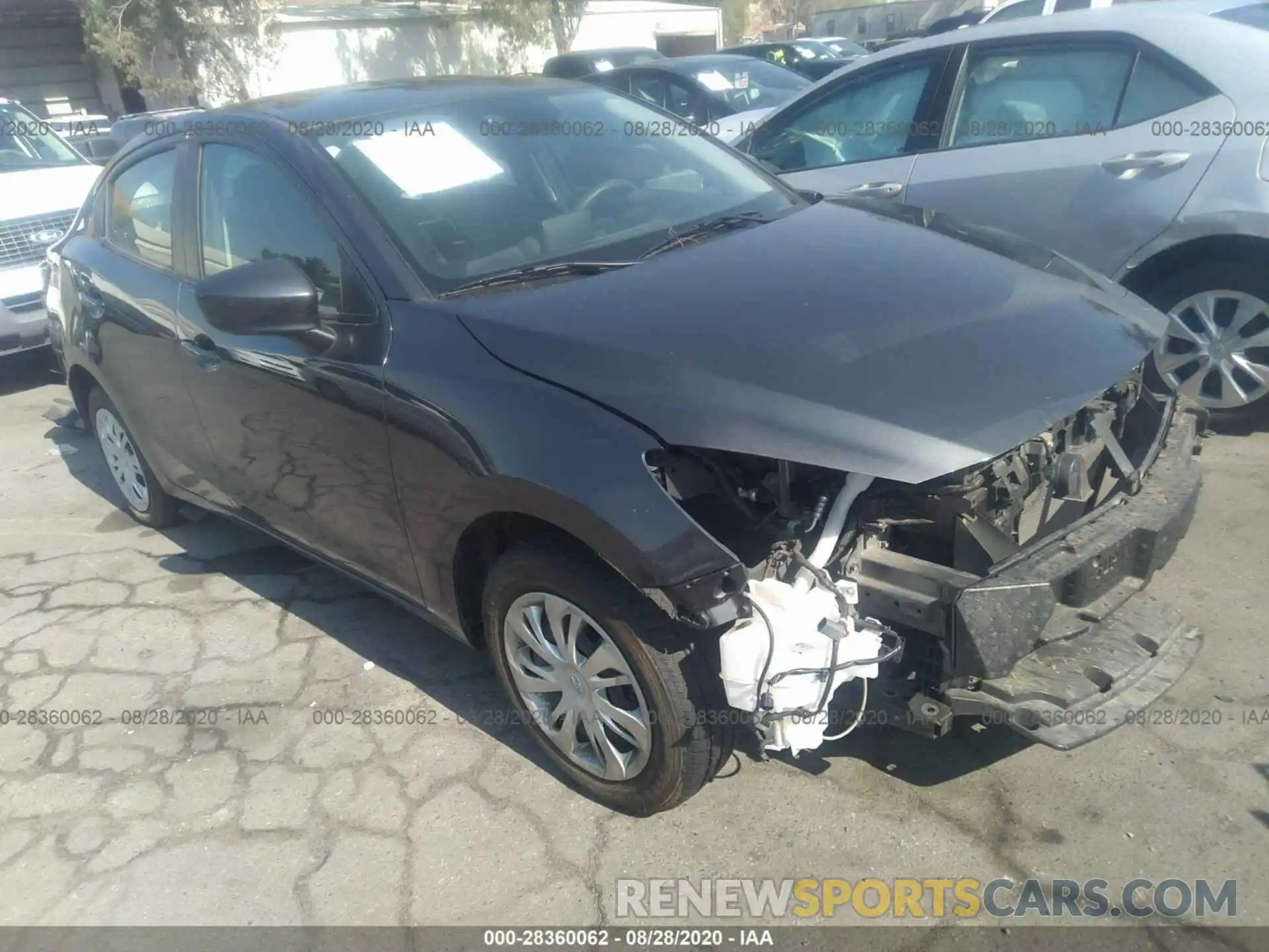 1 Photograph of a damaged car 3MYDLBYV0KY522397 TOYOTA YARIS SEDAN 2019