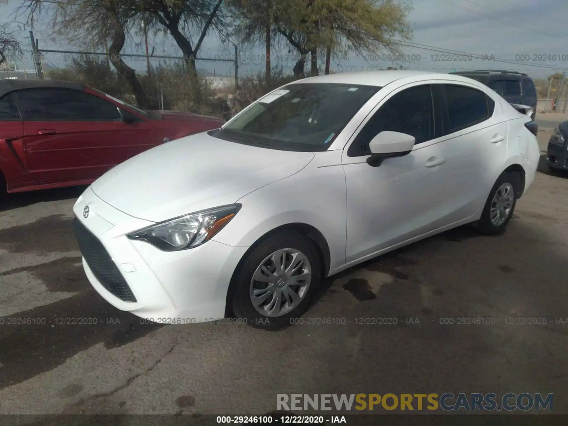 2 Photograph of a damaged car 3MYDLBYV0KY522822 TOYOTA YARIS SEDAN 2019