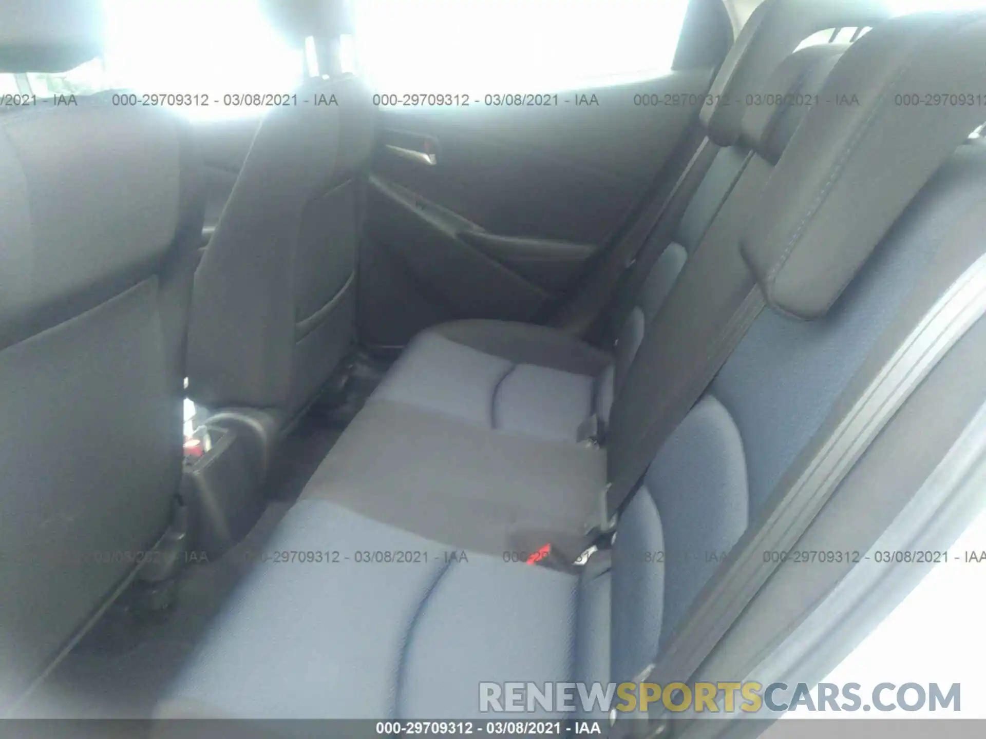 8 Photograph of a damaged car 3MYDLBYV0KY523047 TOYOTA YARIS SEDAN 2019