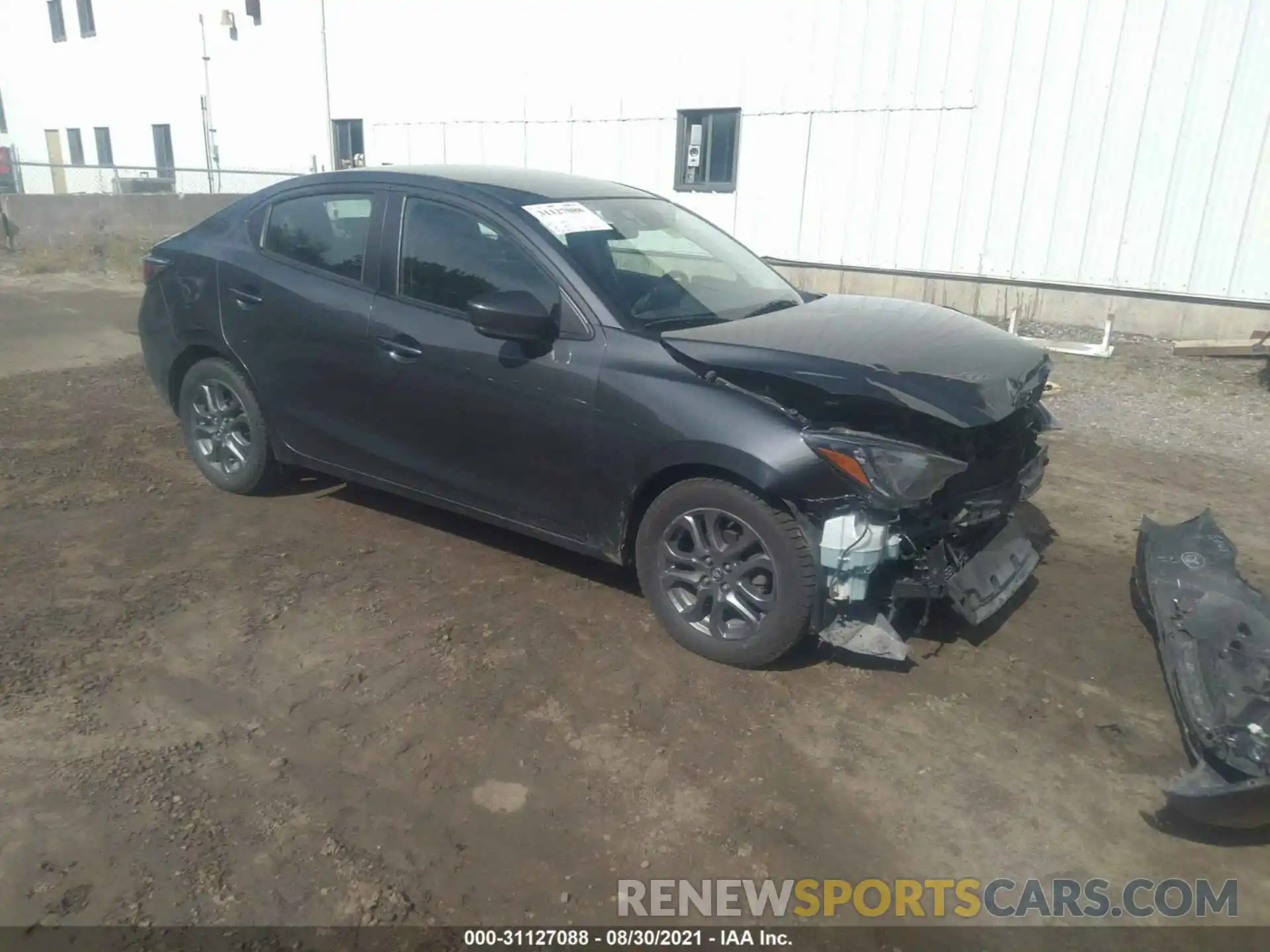 1 Photograph of a damaged car 3MYDLBYV0KY524425 TOYOTA YARIS SEDAN 2019