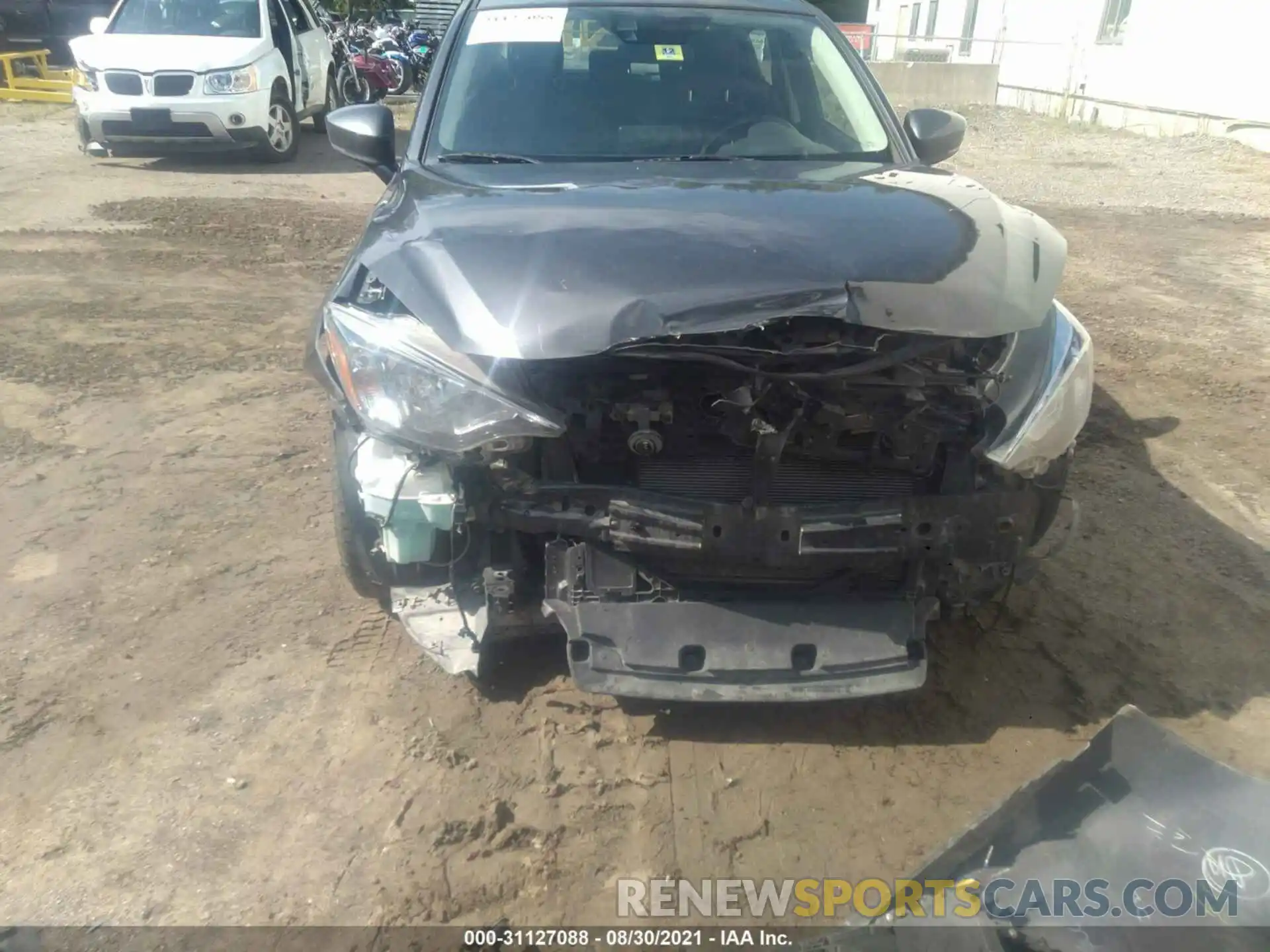 6 Photograph of a damaged car 3MYDLBYV0KY524425 TOYOTA YARIS SEDAN 2019