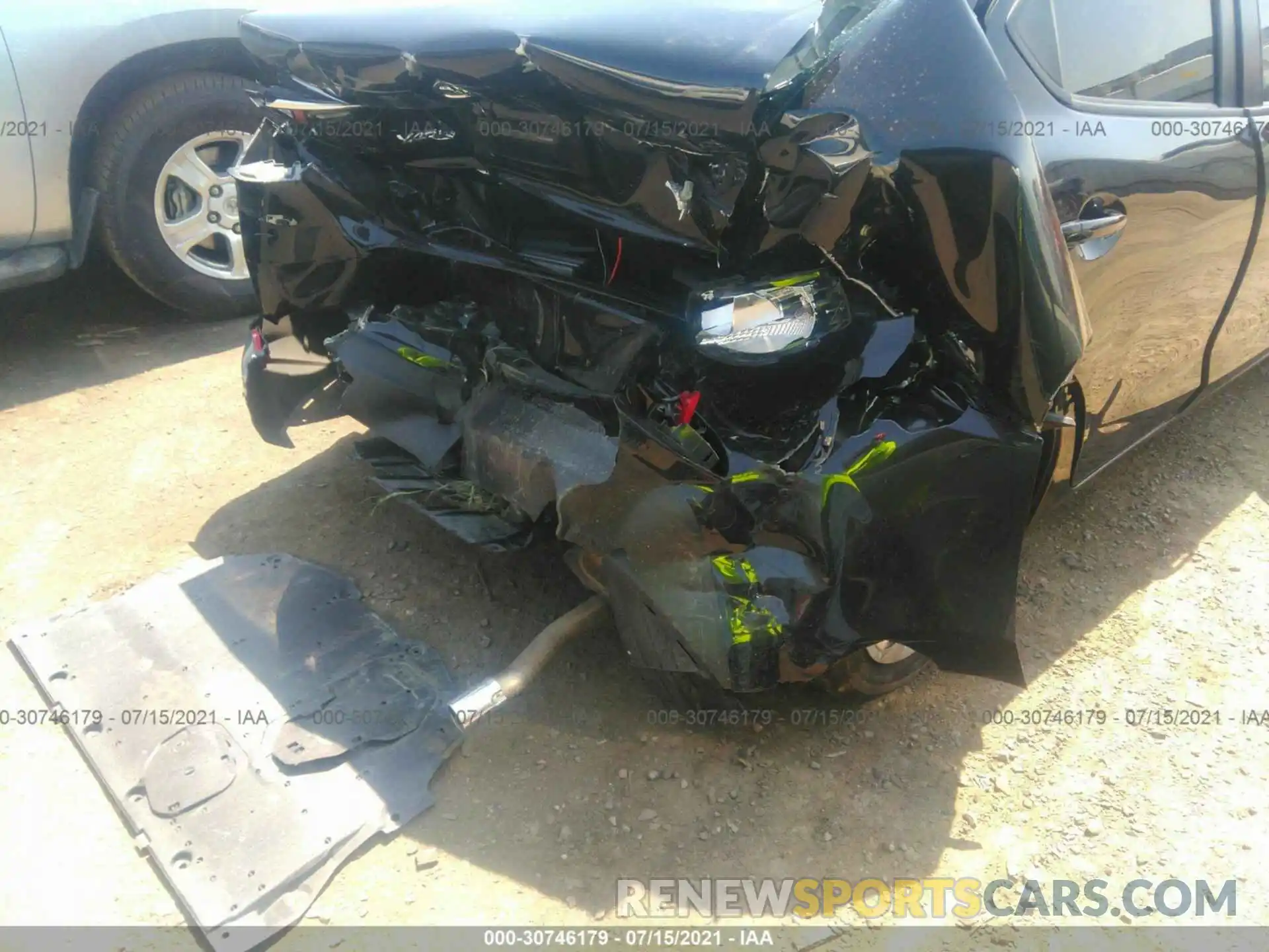 6 Photograph of a damaged car 3MYDLBYV0KY524604 TOYOTA YARIS SEDAN 2019