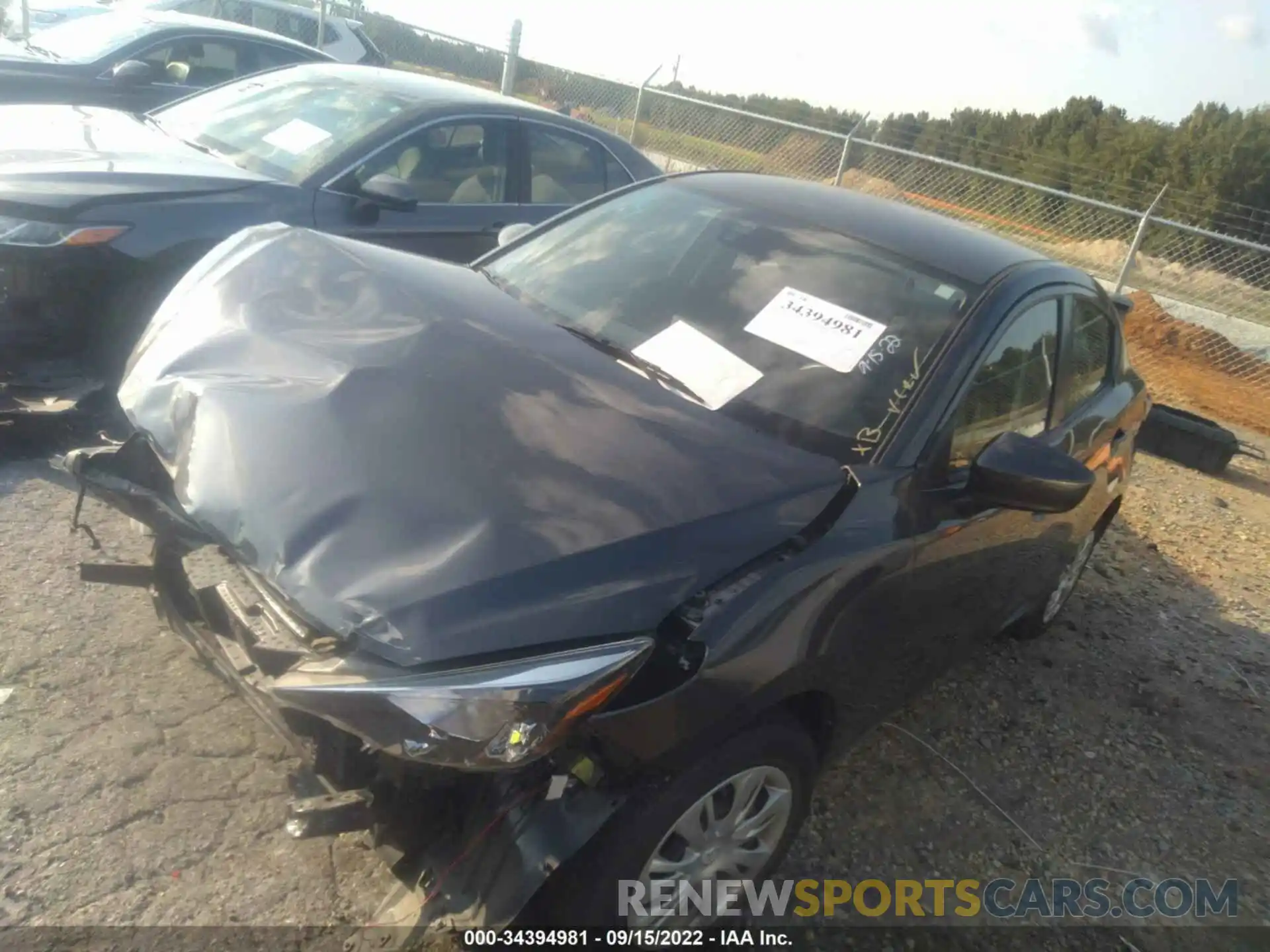 2 Photograph of a damaged car 3MYDLBYV1KY502000 TOYOTA YARIS SEDAN 2019