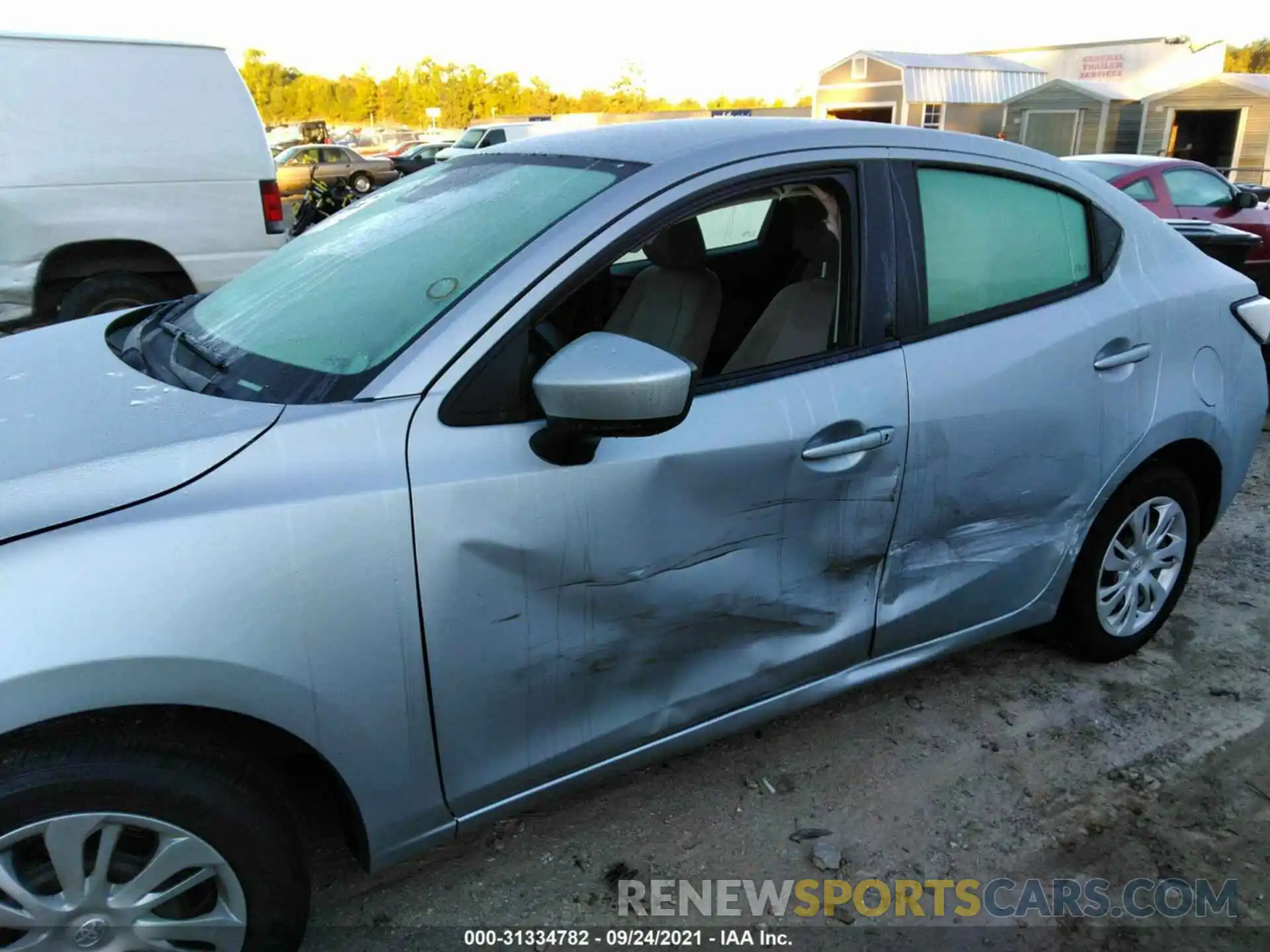 6 Photograph of a damaged car 3MYDLBYV1KY502241 TOYOTA YARIS SEDAN 2019