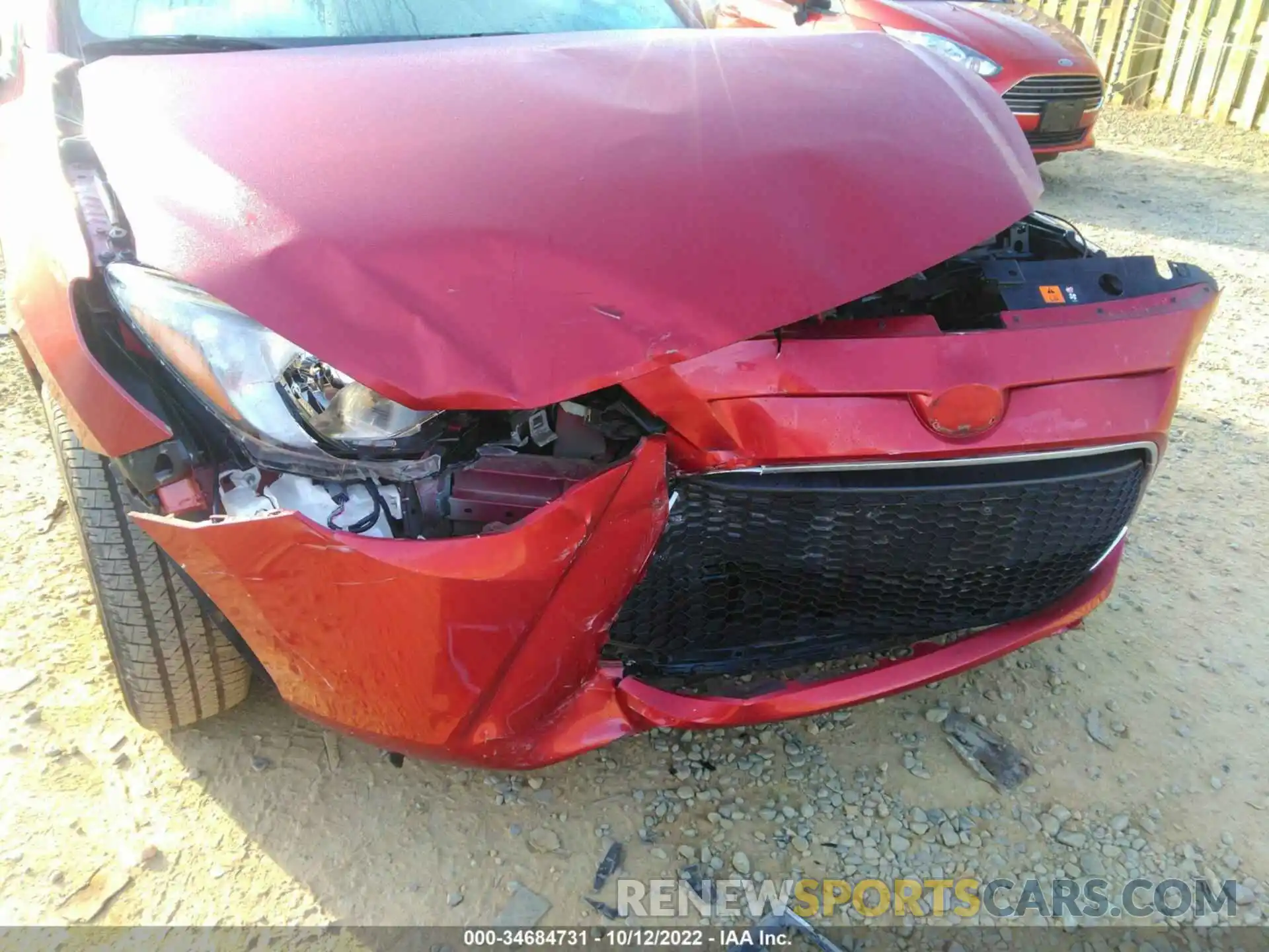 6 Photograph of a damaged car 3MYDLBYV1KY502479 TOYOTA YARIS SEDAN 2019