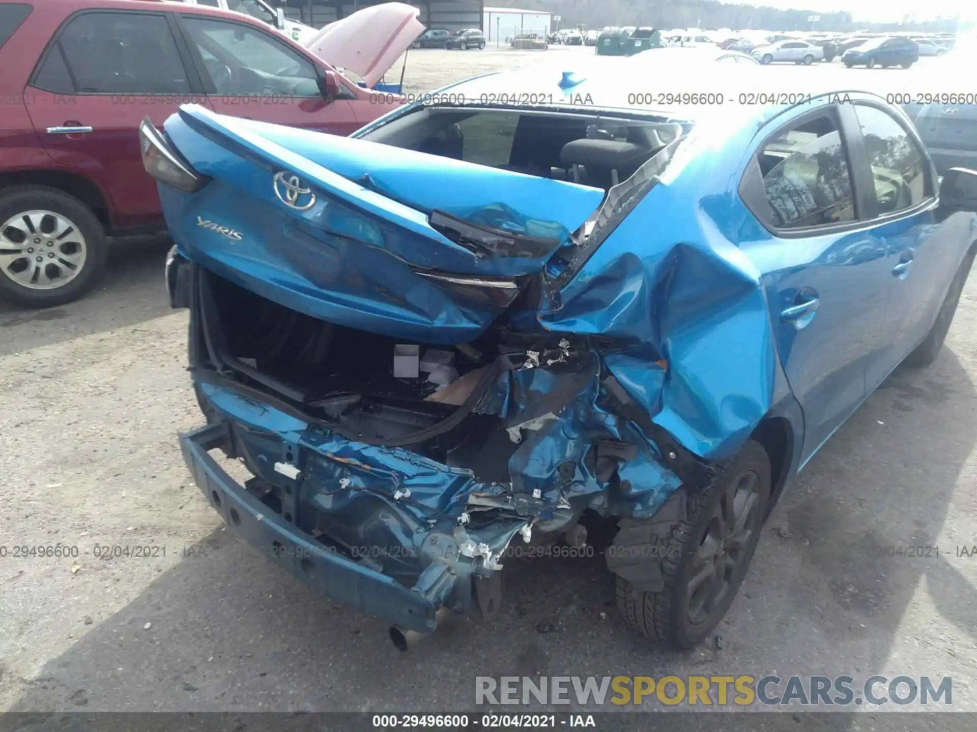 6 Photograph of a damaged car 3MYDLBYV1KY502904 TOYOTA YARIS SEDAN 2019