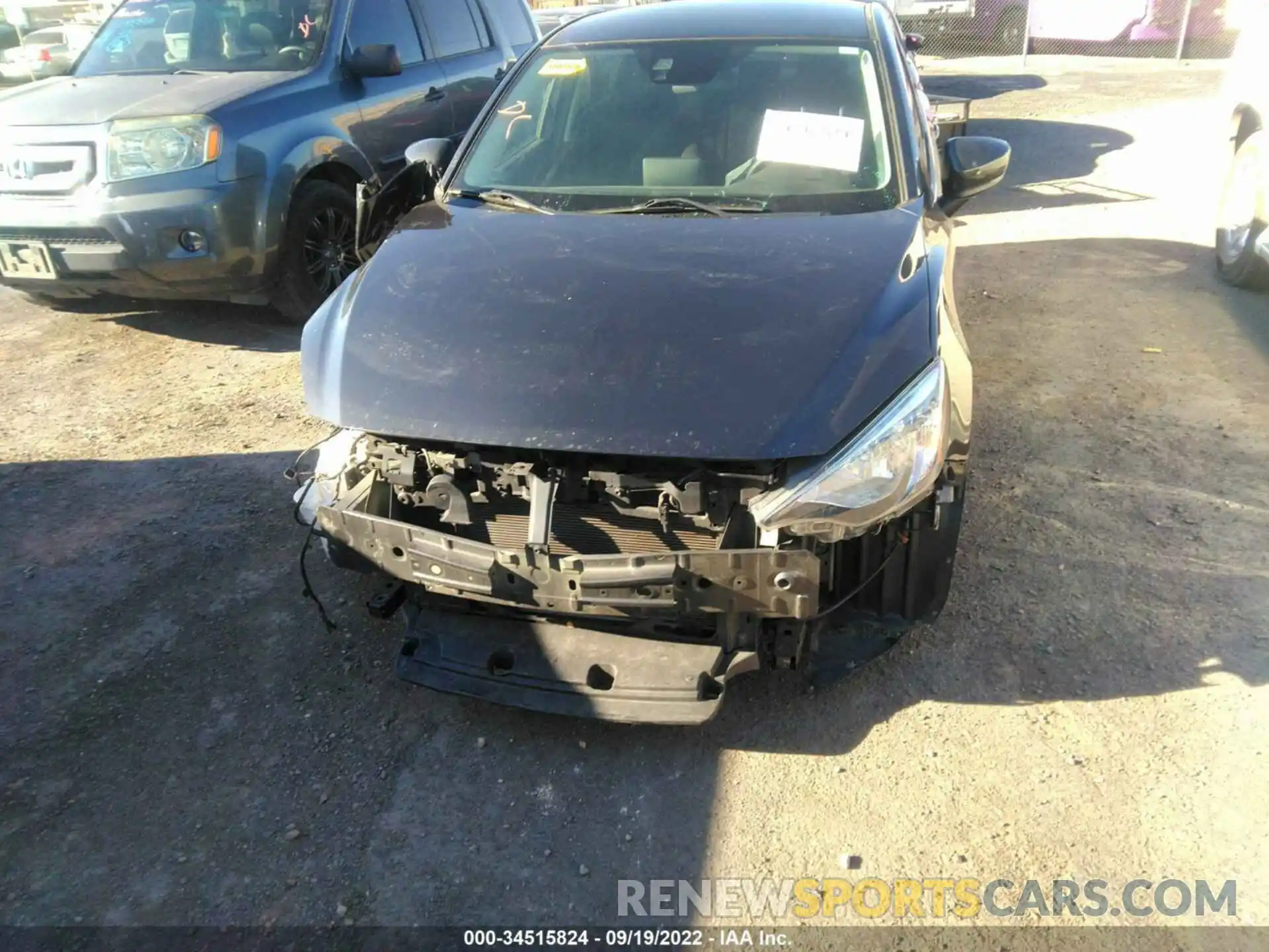 6 Photograph of a damaged car 3MYDLBYV1KY512459 TOYOTA YARIS SEDAN 2019