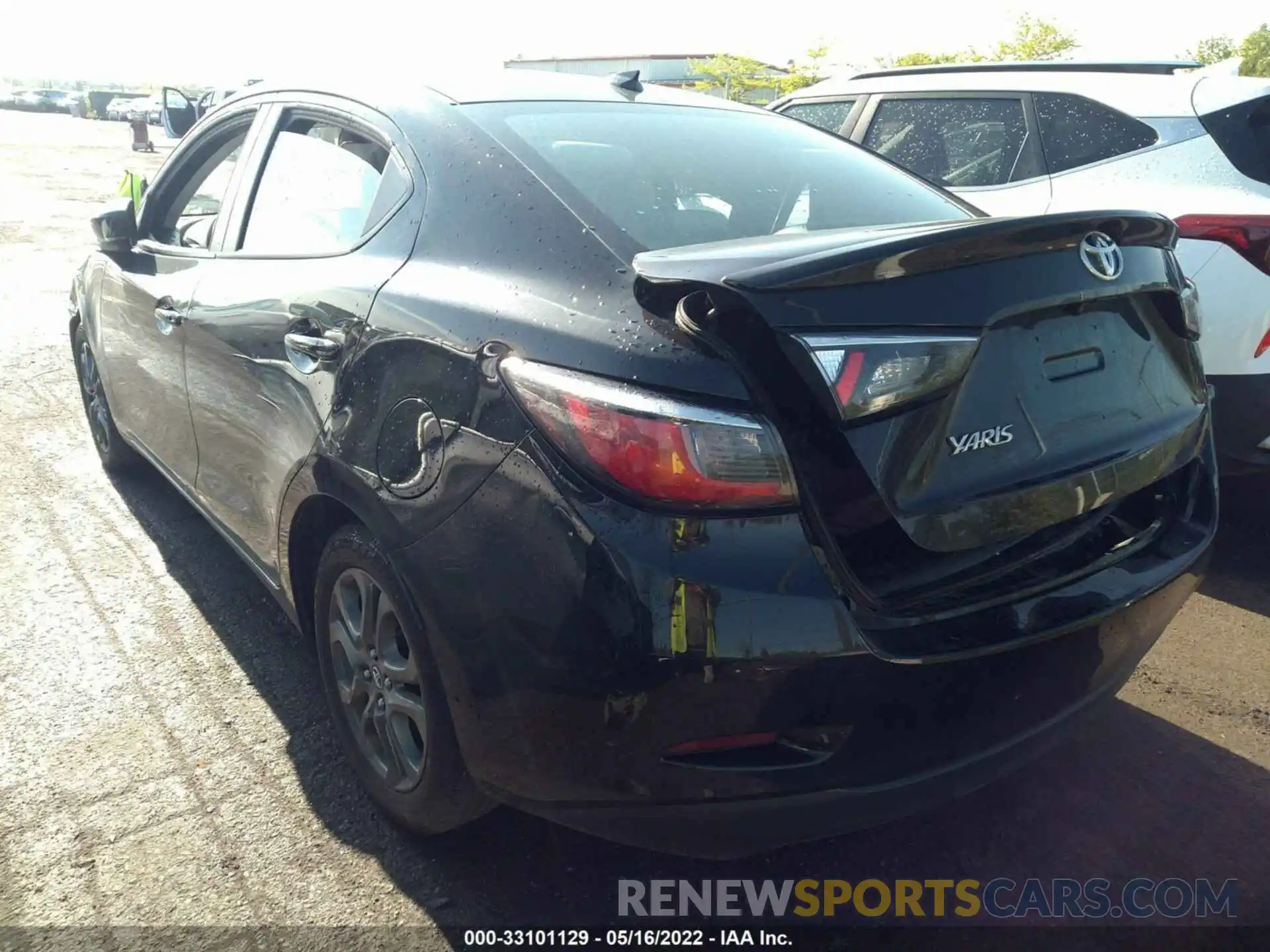 3 Photograph of a damaged car 3MYDLBYV1KY513112 TOYOTA YARIS SEDAN 2019