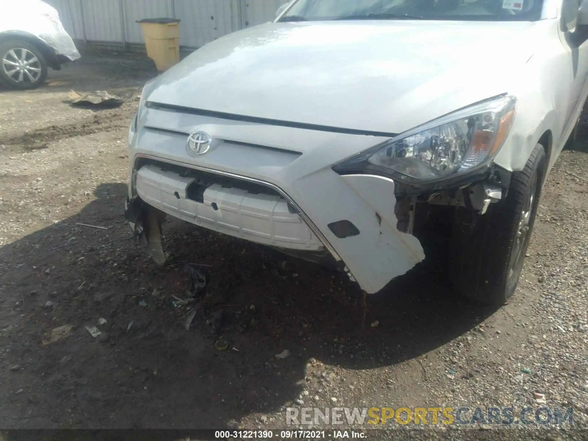 6 Photograph of a damaged car 3MYDLBYV1KY515720 TOYOTA YARIS SEDAN 2019