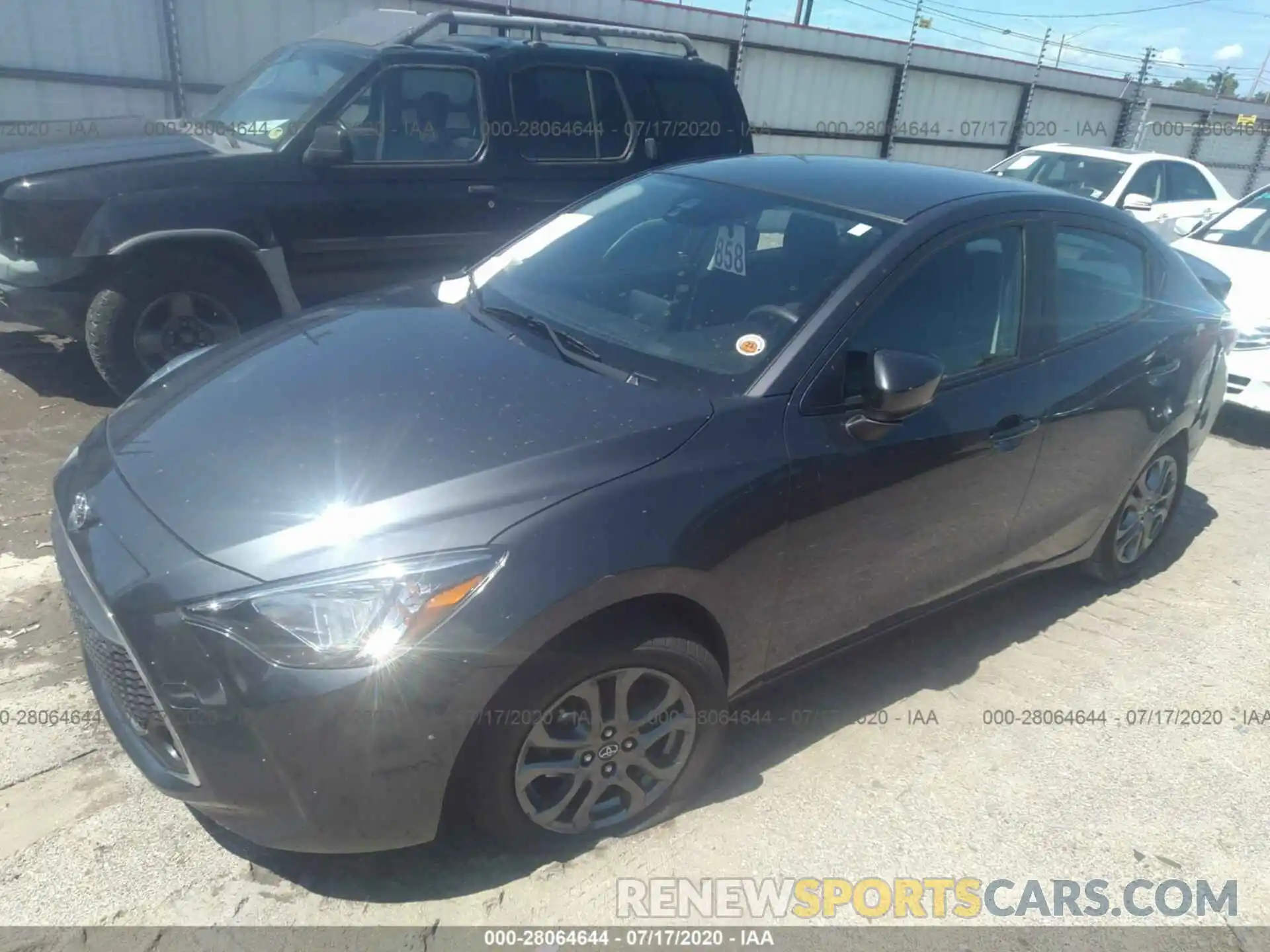 2 Photograph of a damaged car 3MYDLBYV1KY518424 TOYOTA YARIS SEDAN 2019