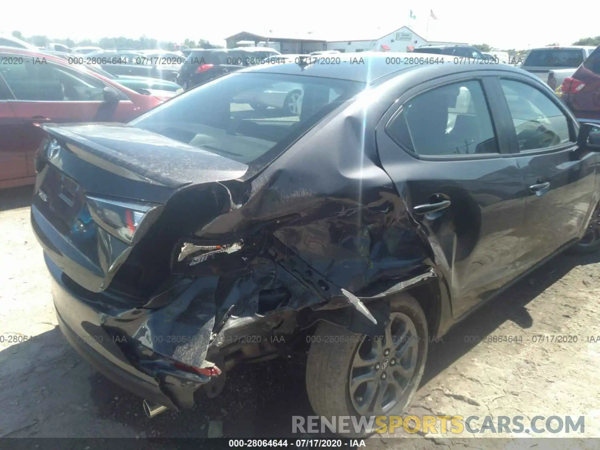 6 Photograph of a damaged car 3MYDLBYV1KY518424 TOYOTA YARIS SEDAN 2019