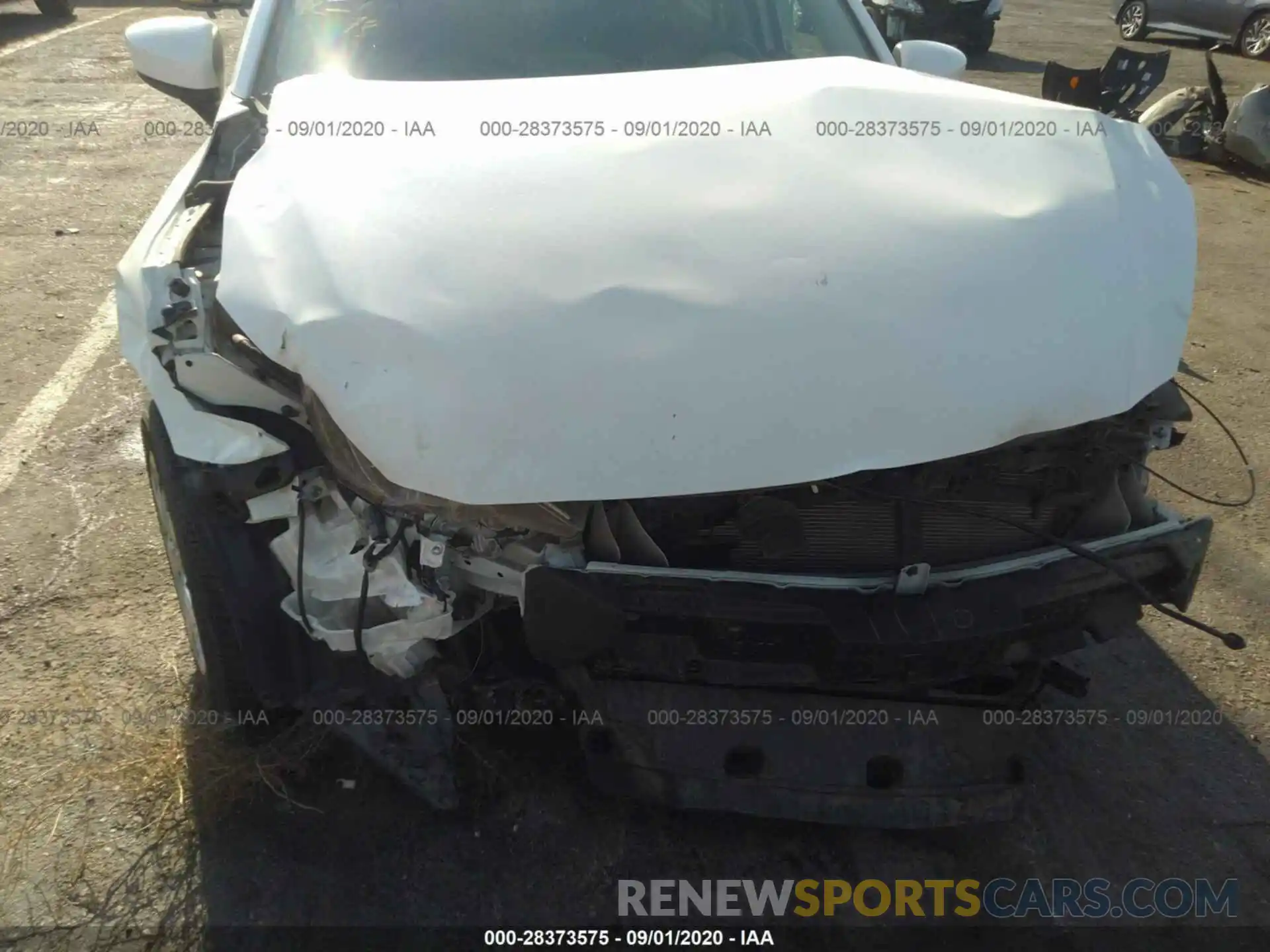 6 Photograph of a damaged car 3MYDLBYV1KY519203 TOYOTA YARIS SEDAN 2019