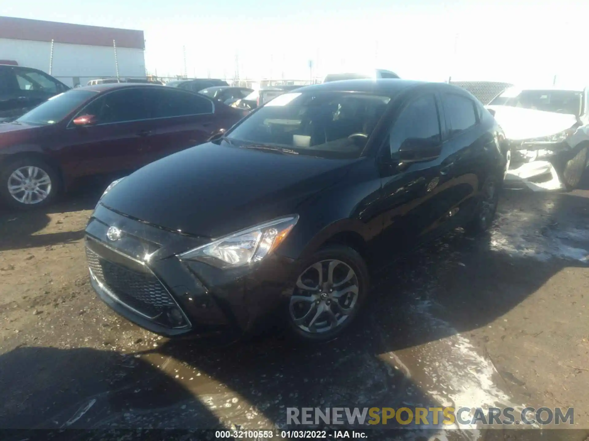 2 Photograph of a damaged car 3MYDLBYV1KY526409 TOYOTA YARIS SEDAN 2019