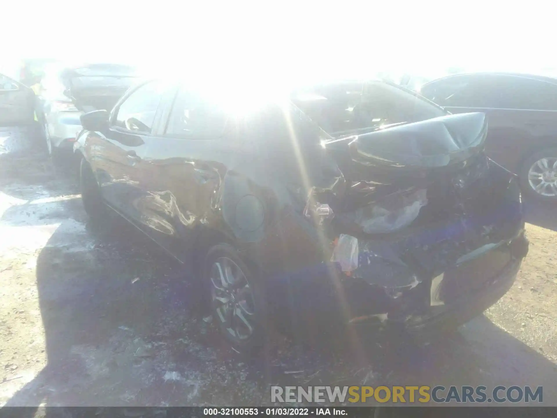 3 Photograph of a damaged car 3MYDLBYV1KY526409 TOYOTA YARIS SEDAN 2019