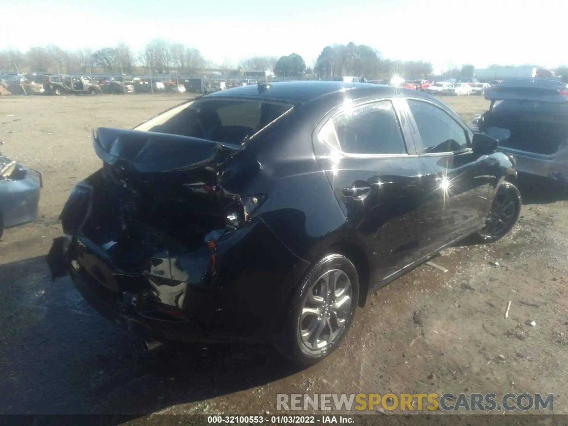 4 Photograph of a damaged car 3MYDLBYV1KY526409 TOYOTA YARIS SEDAN 2019