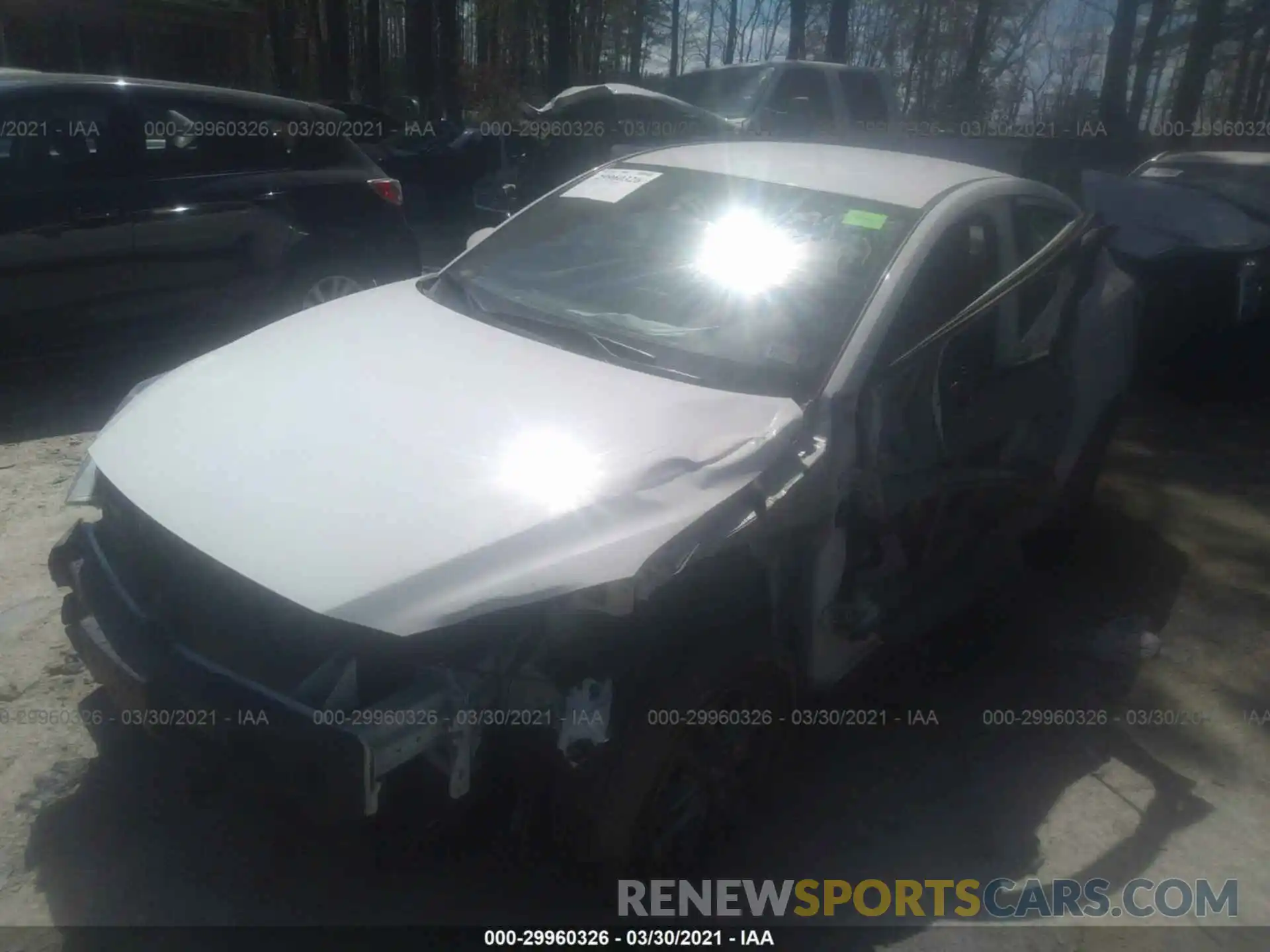 2 Photograph of a damaged car 3MYDLBYV2KY502135 TOYOTA YARIS SEDAN 2019