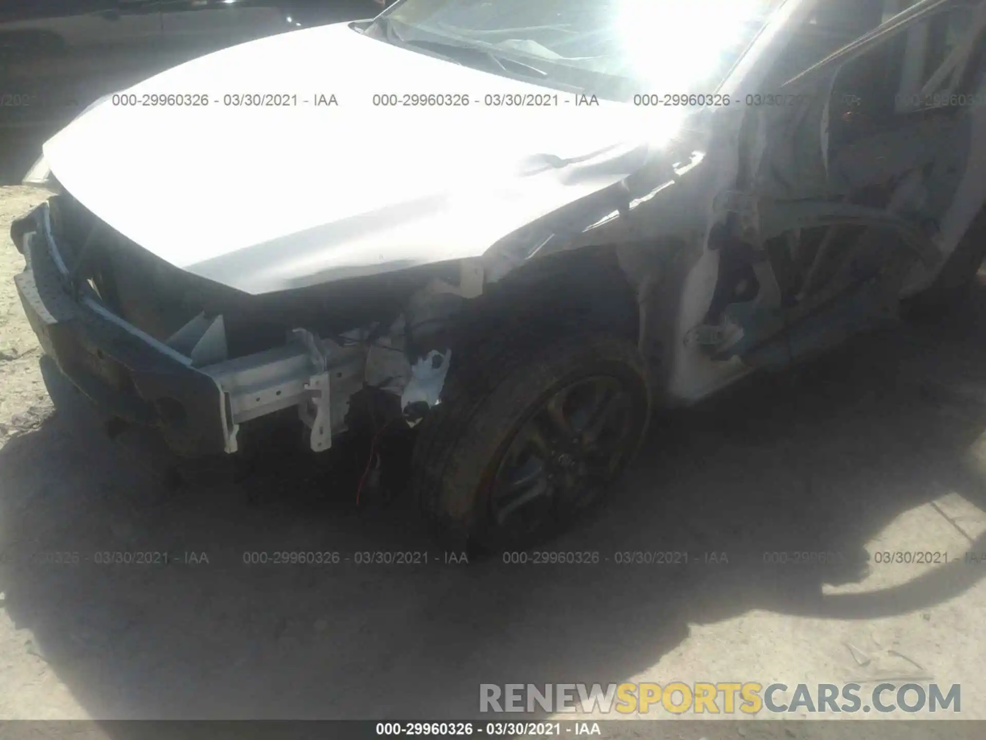 6 Photograph of a damaged car 3MYDLBYV2KY502135 TOYOTA YARIS SEDAN 2019