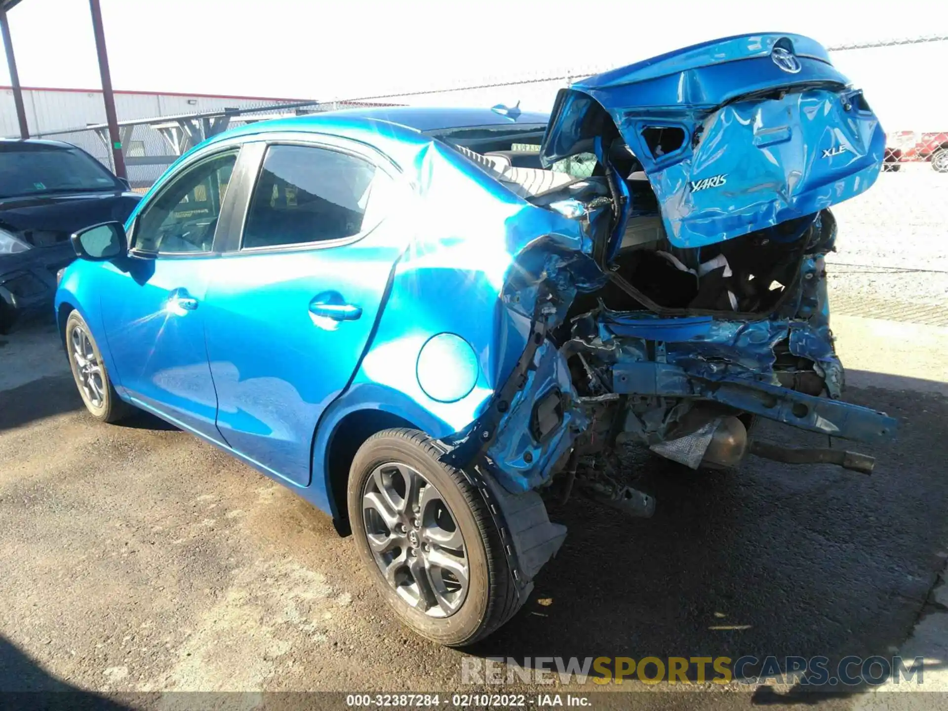 3 Photograph of a damaged car 3MYDLBYV2KY502376 TOYOTA YARIS SEDAN 2019